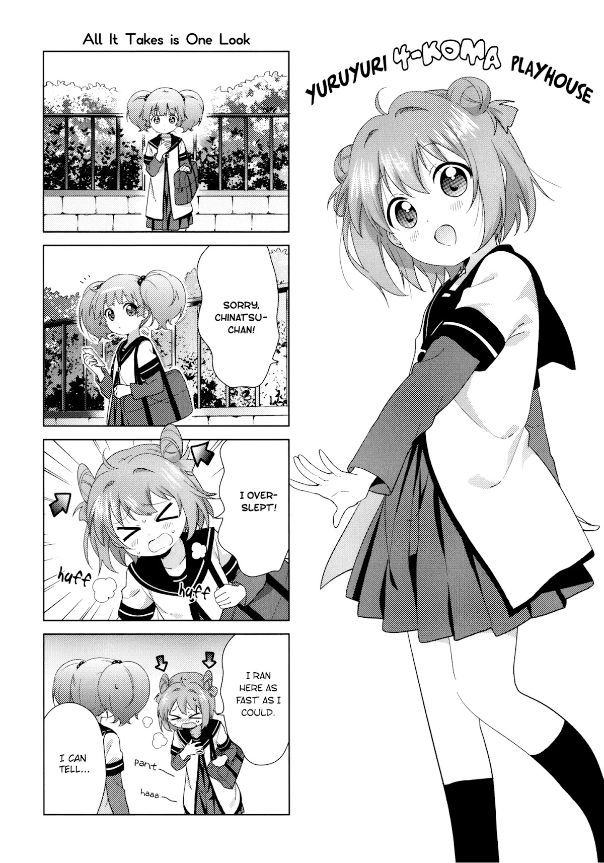 Yuru Yuri chapter 138.5 page 2
