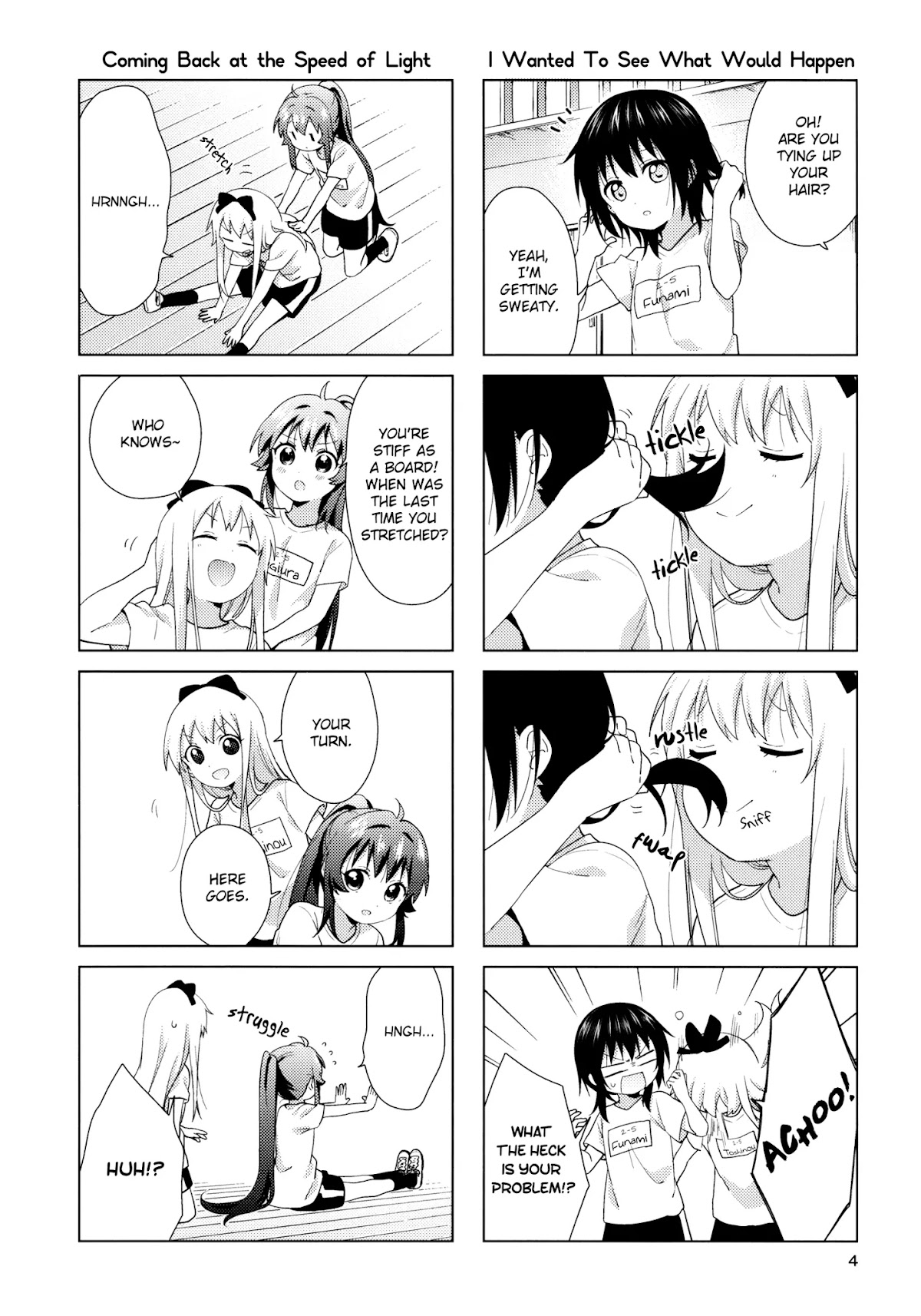Yuru Yuri chapter 138.5 page 3