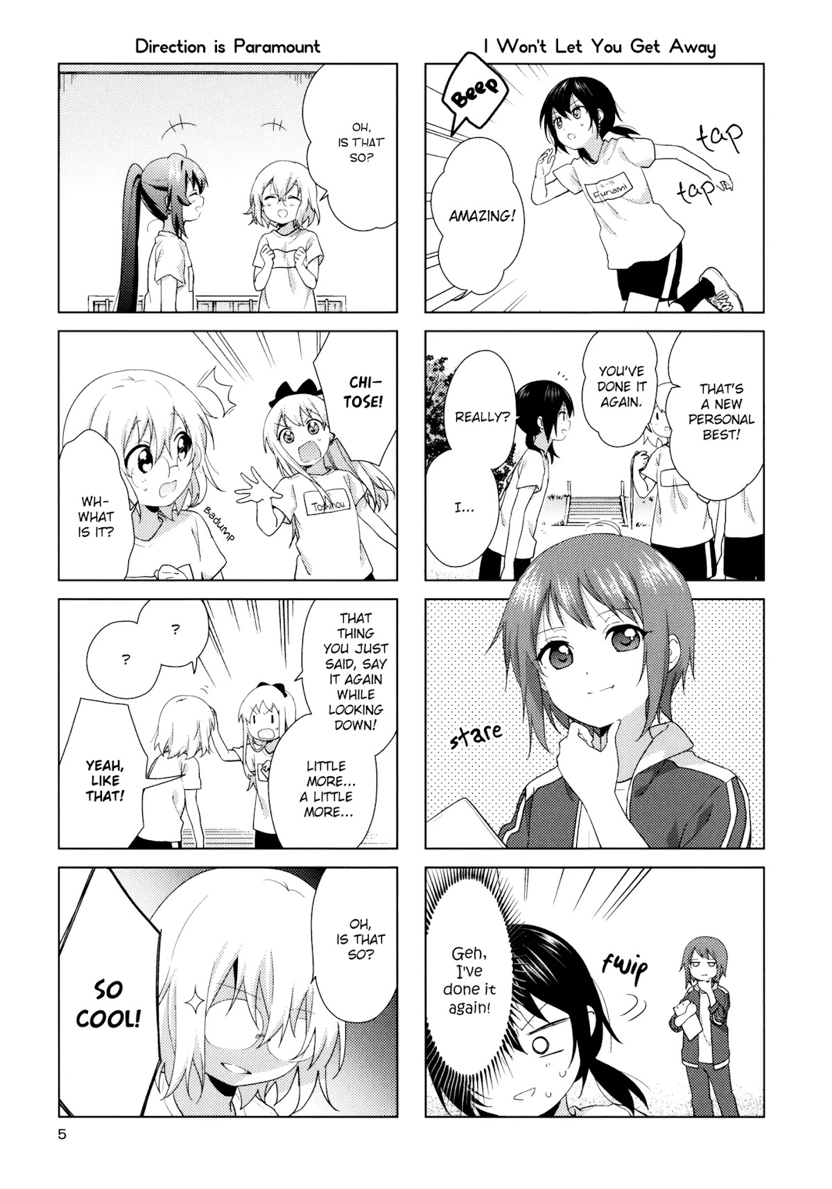 Yuru Yuri chapter 138.5 page 4
