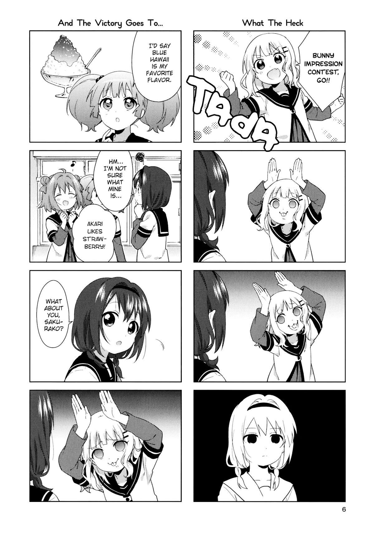 Yuru Yuri chapter 138.5 page 5