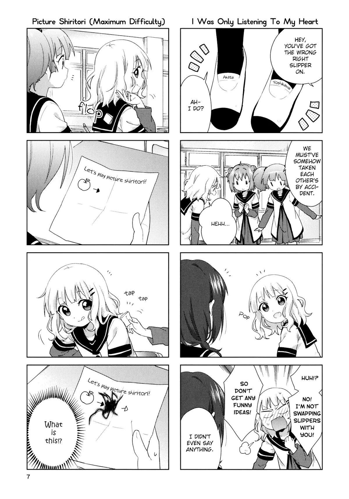 Yuru Yuri chapter 138.5 page 6