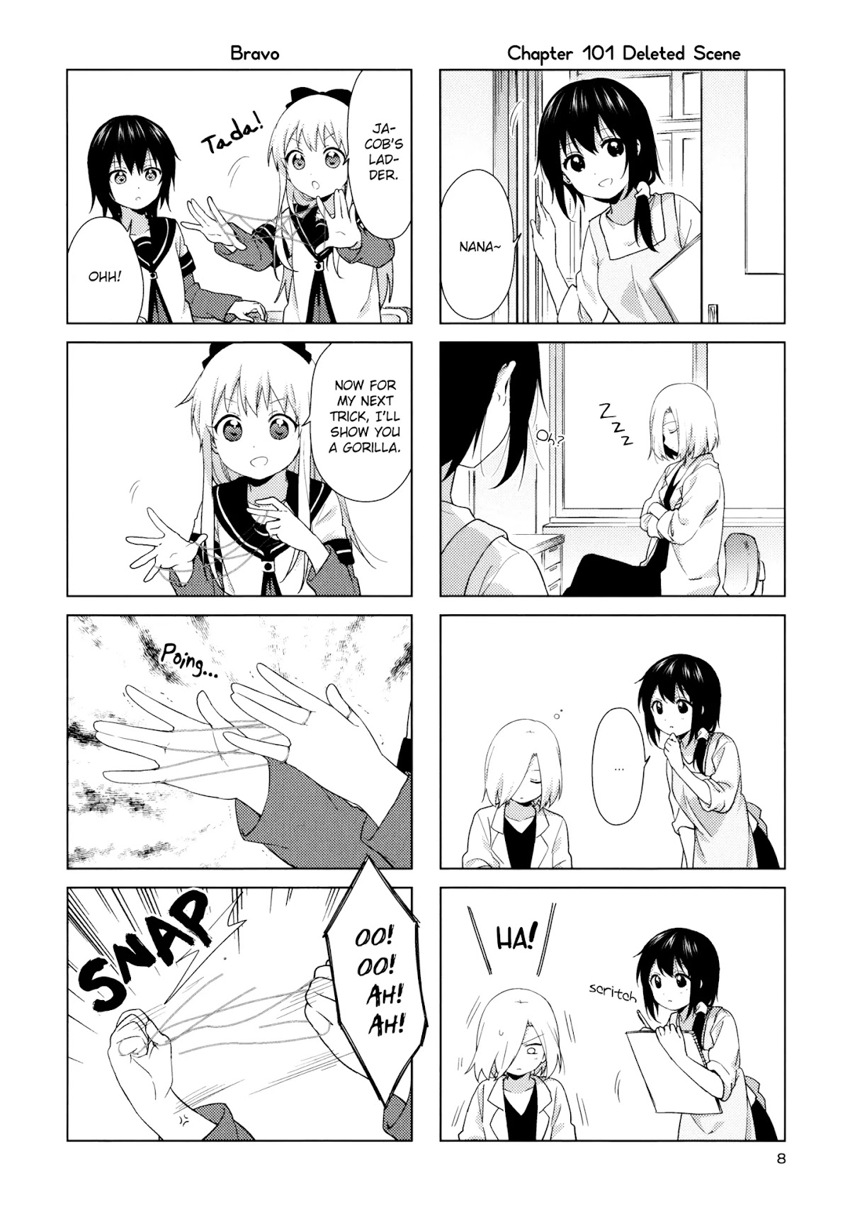 Yuru Yuri chapter 138.5 page 7
