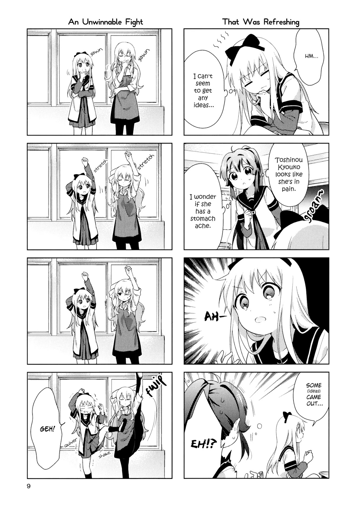 Yuru Yuri chapter 138.5 page 8