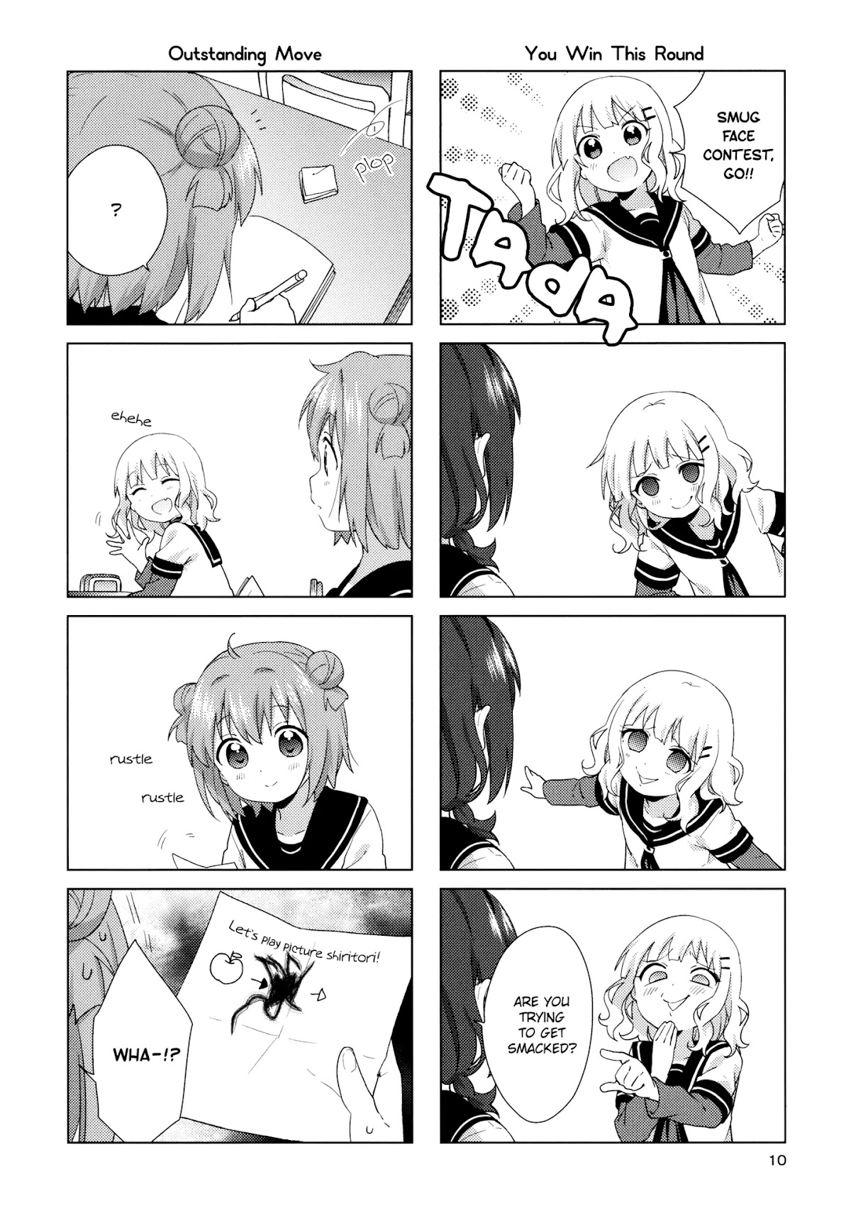 Yuru Yuri chapter 138.5 page 9