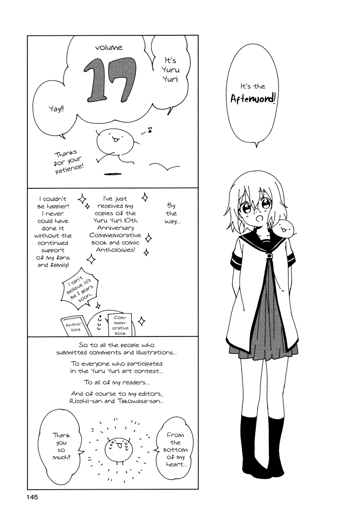 Yuru Yuri chapter 138.8 page 5