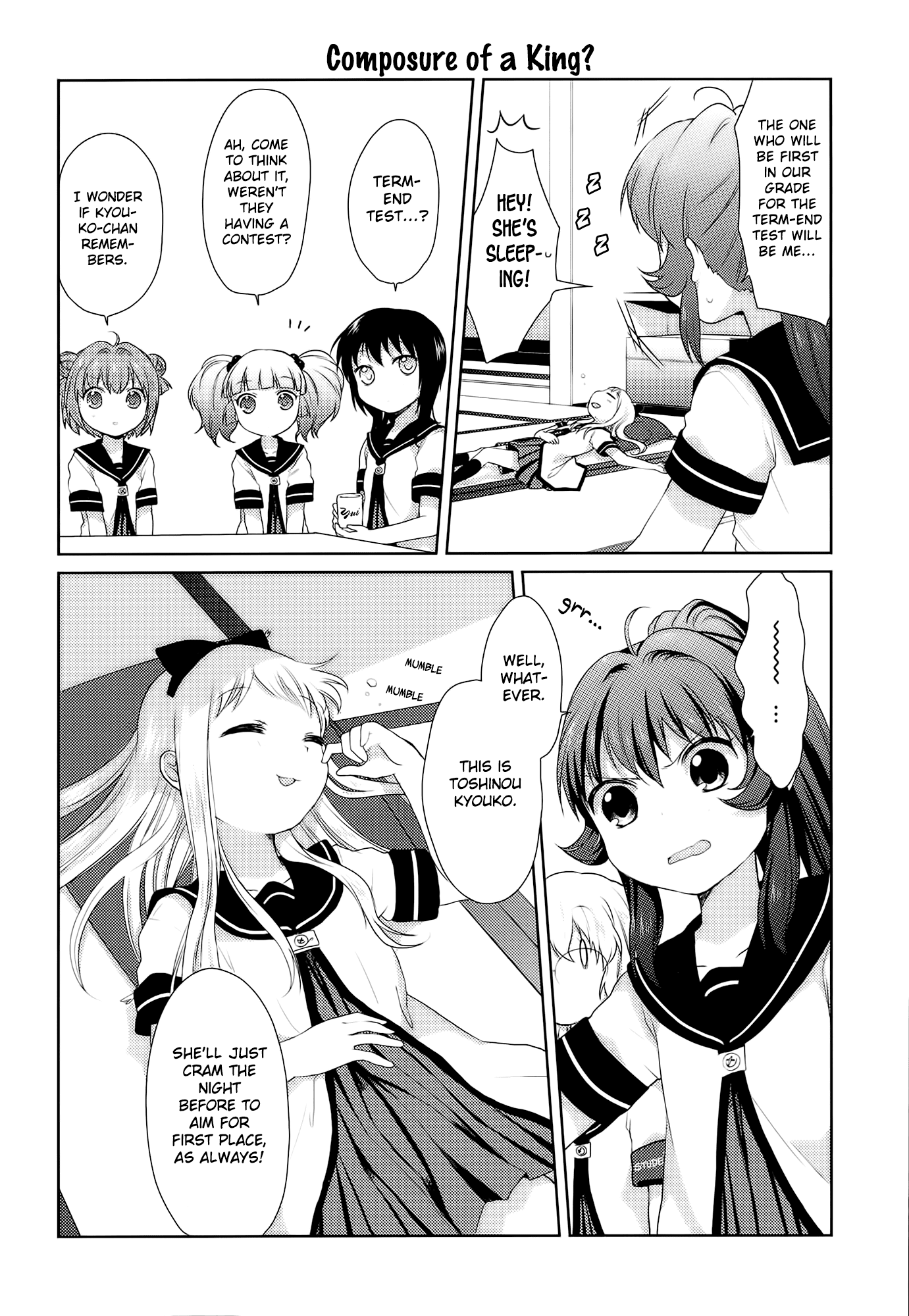 Yuru Yuri chapter 14 page 6