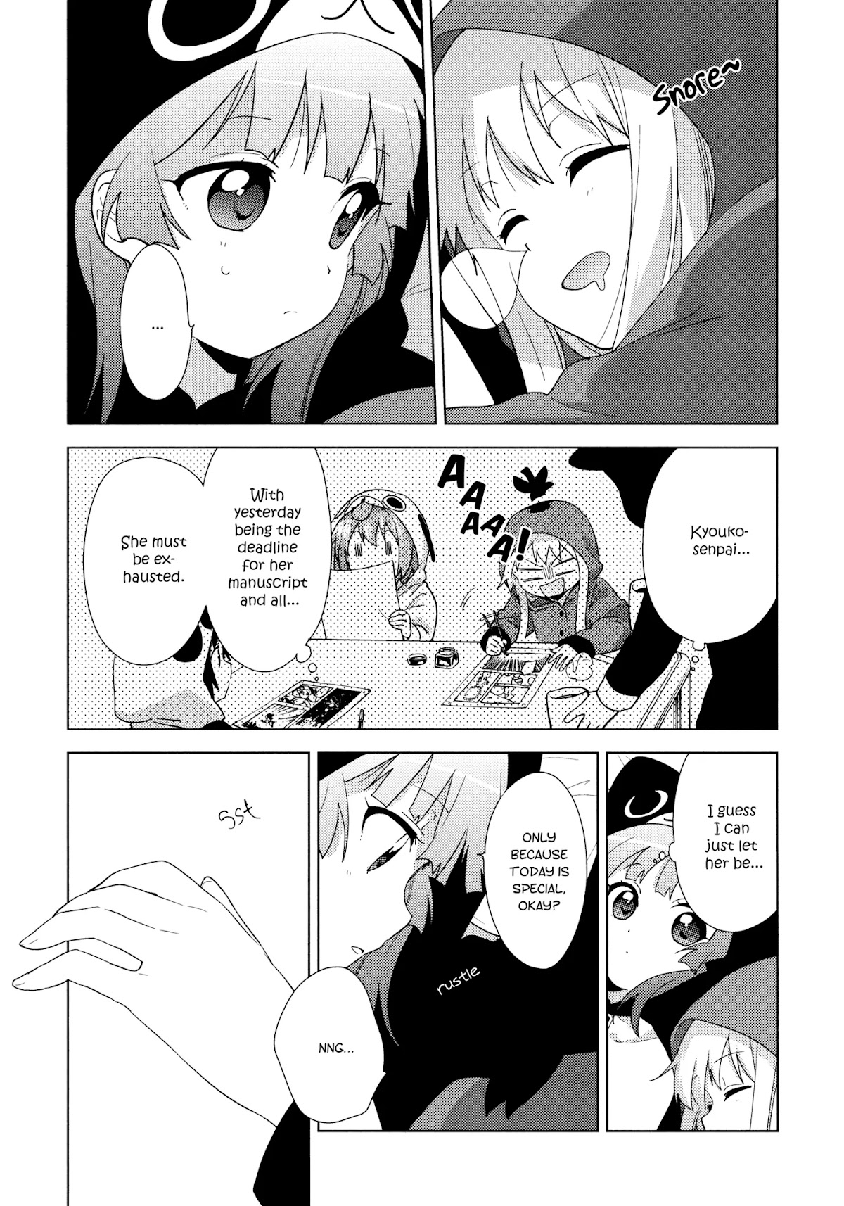 Yuru Yuri chapter 140 page 5