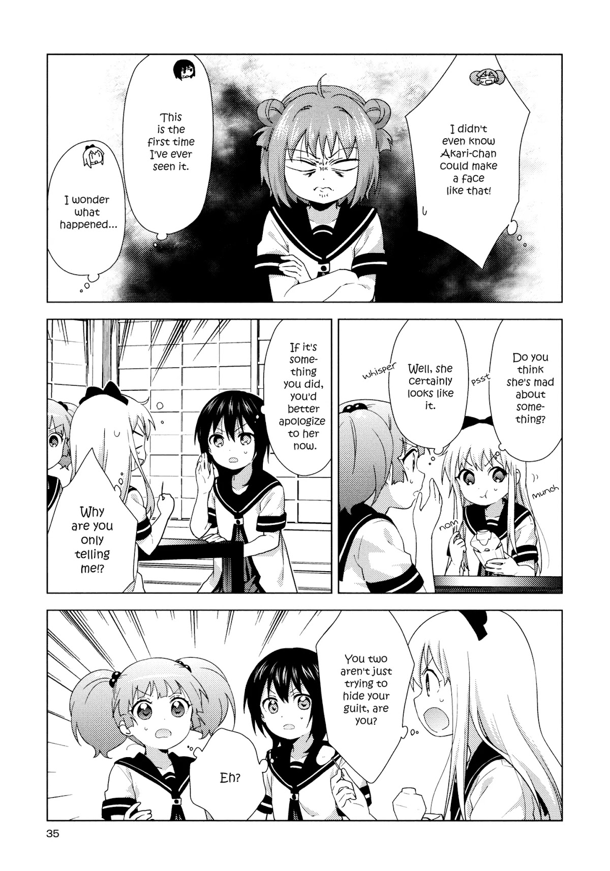 Yuru Yuri chapter 141 page 3