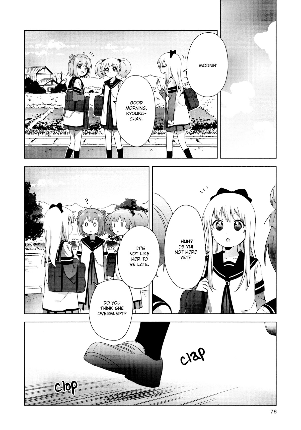 Yuru Yuri chapter 144 page 2