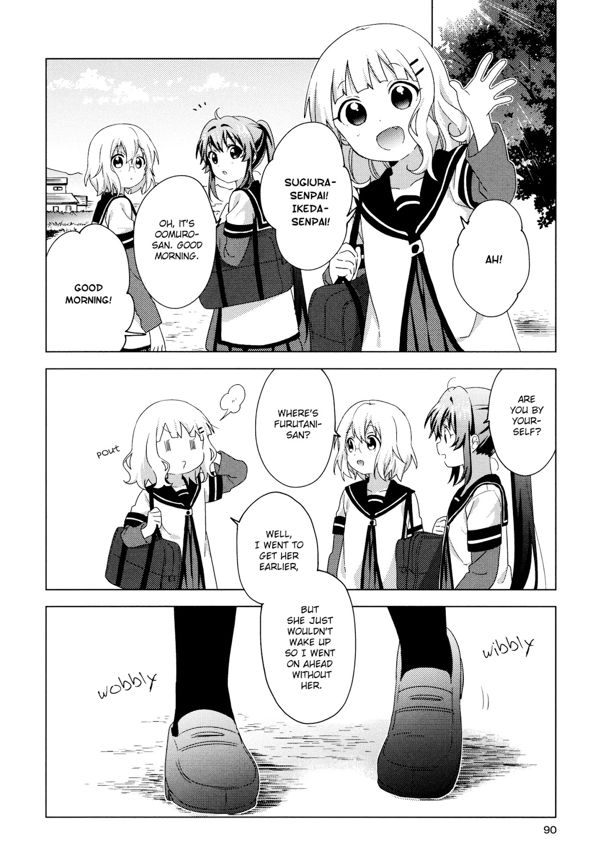 Yuru Yuri chapter 145 page 2