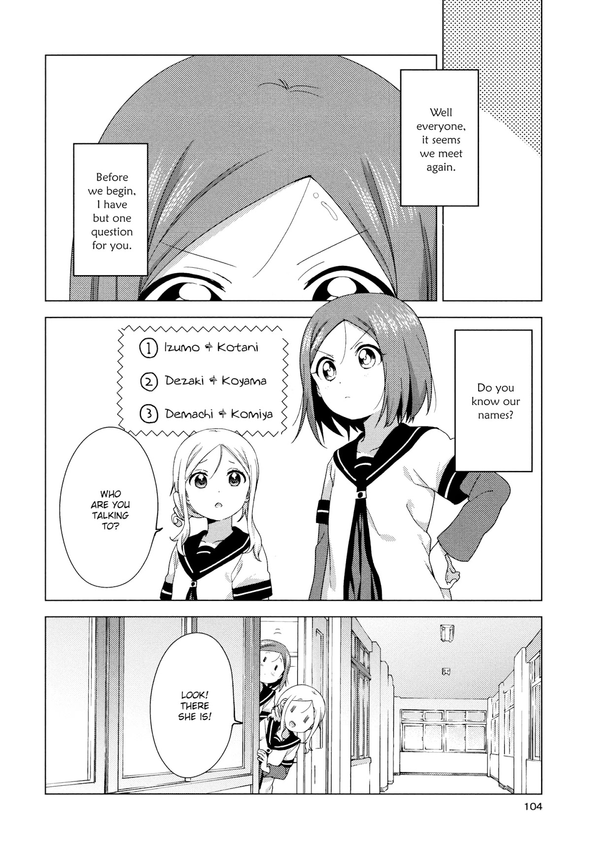Yuru Yuri chapter 146 page 2