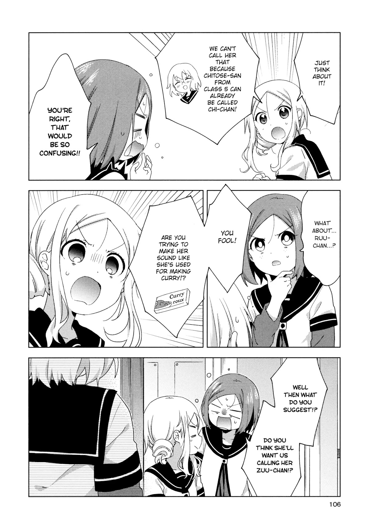 Yuru Yuri chapter 146 page 4