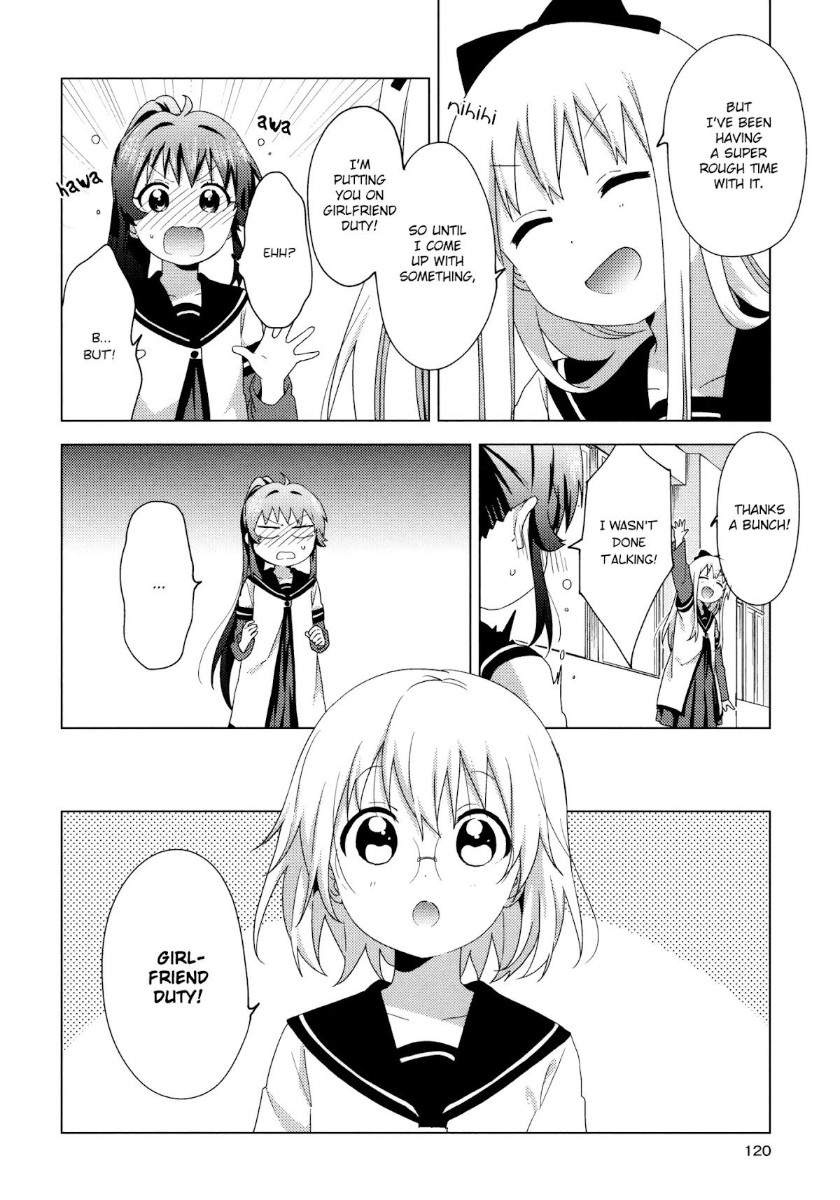 Yuru Yuri chapter 147 page 4