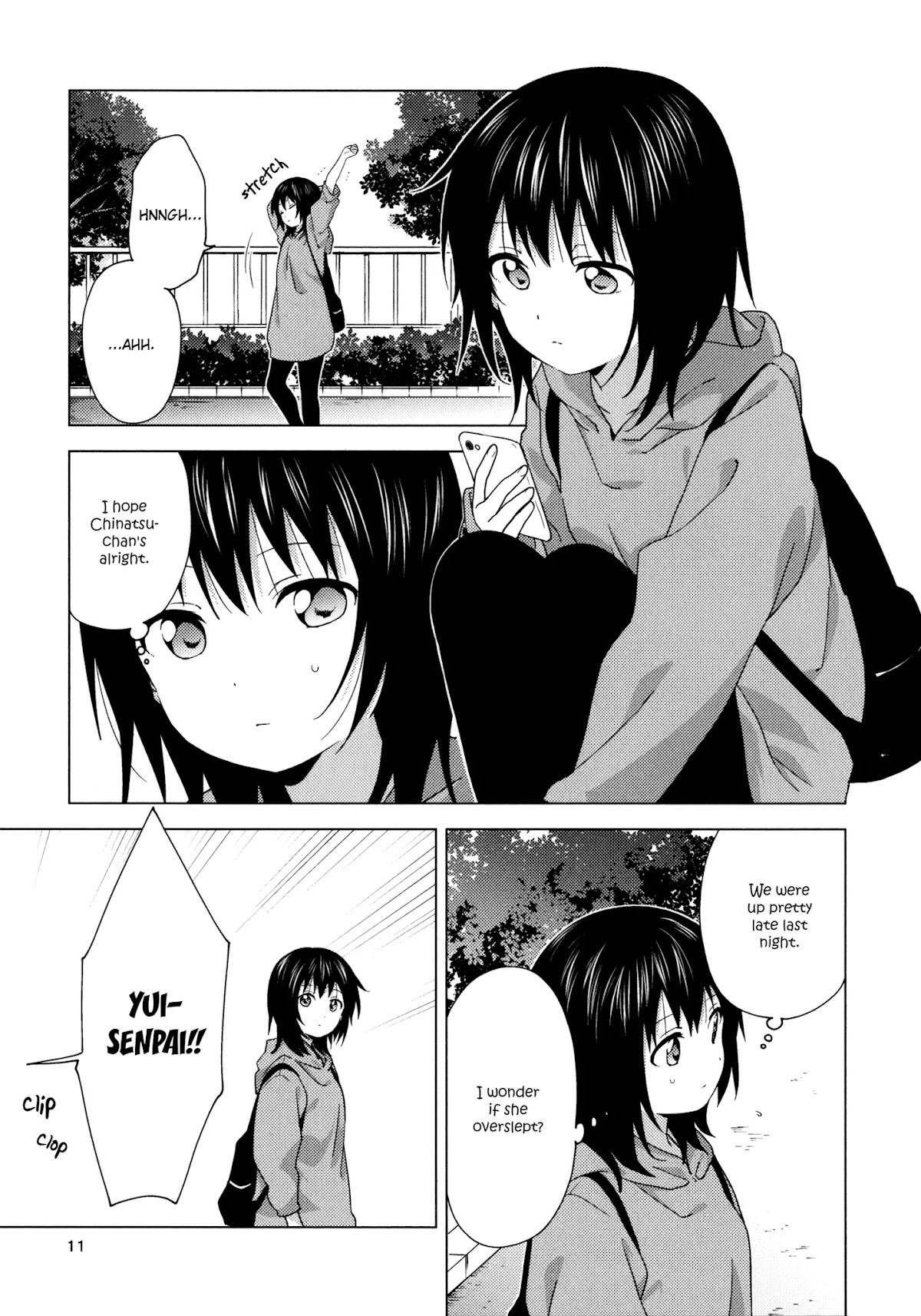 Yuru Yuri chapter 148.5 page 10