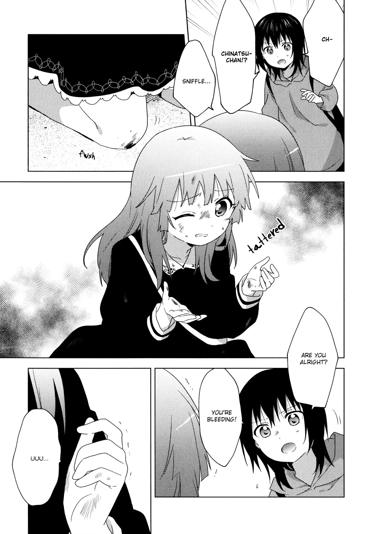 Yuru Yuri chapter 148.5 page 12