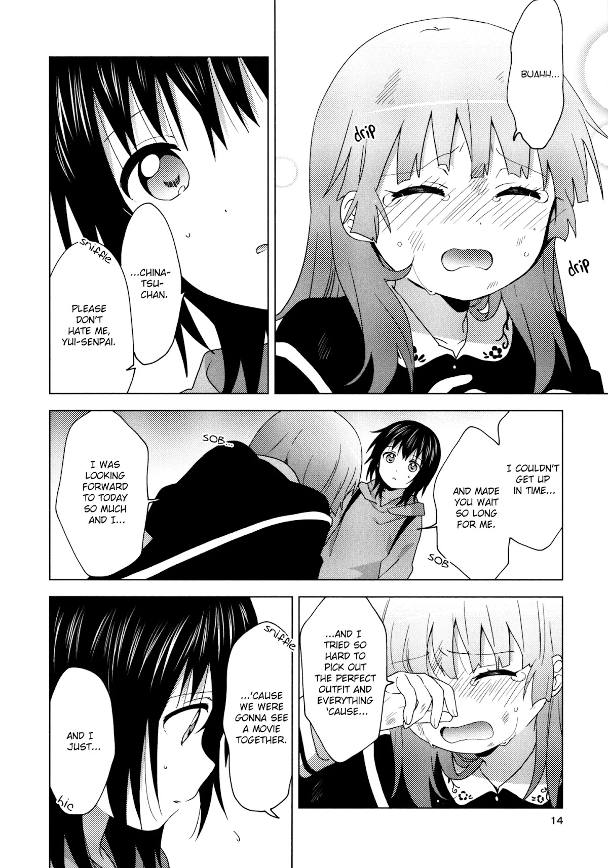 Yuru Yuri chapter 148.5 page 13