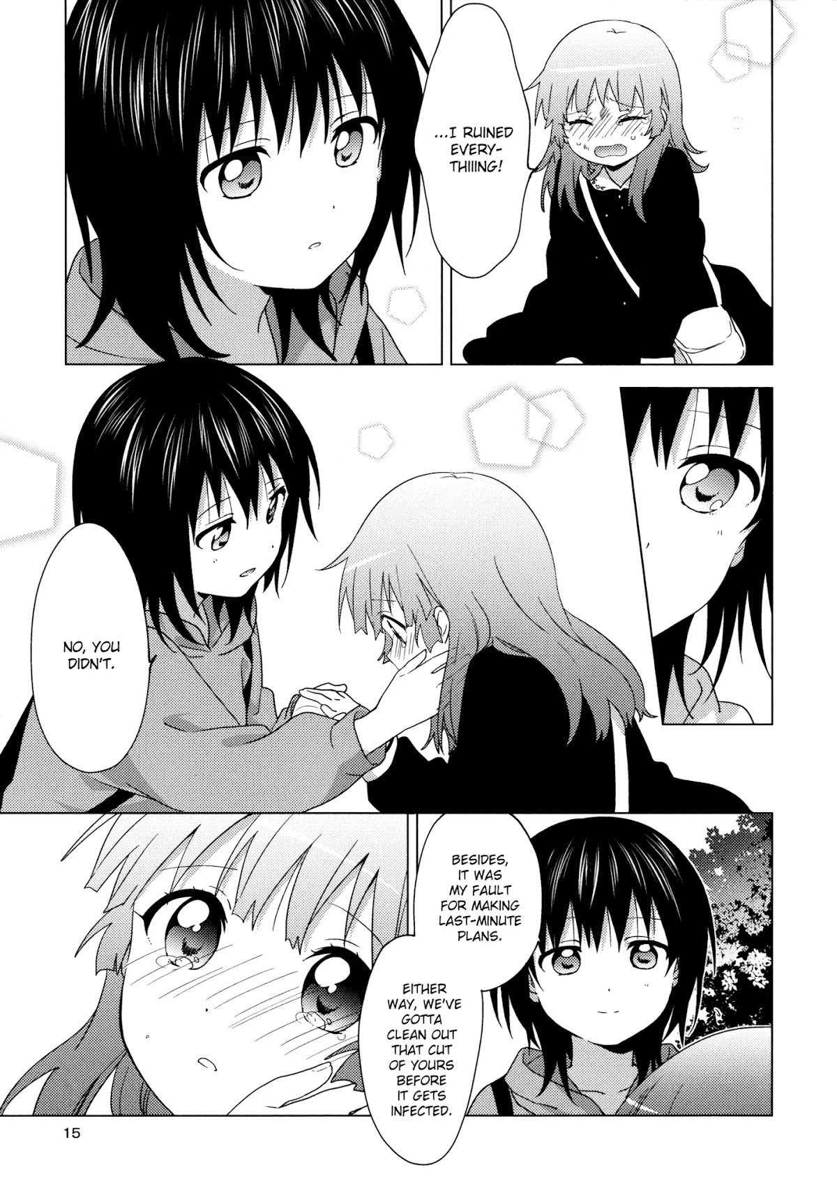 Yuru Yuri chapter 148.5 page 14