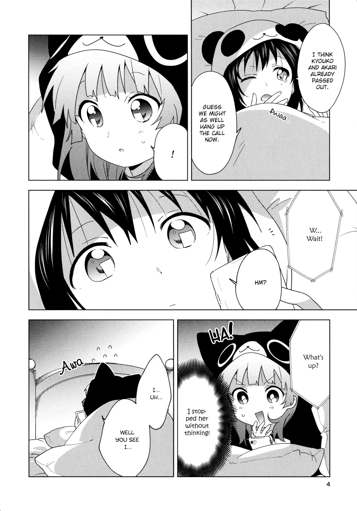 Yuru Yuri chapter 148.5 page 3