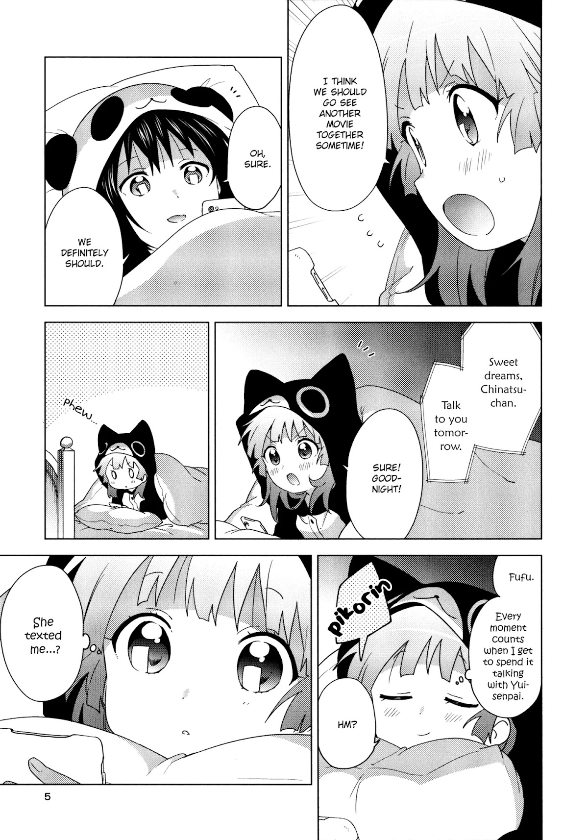Yuru Yuri chapter 148.5 page 4
