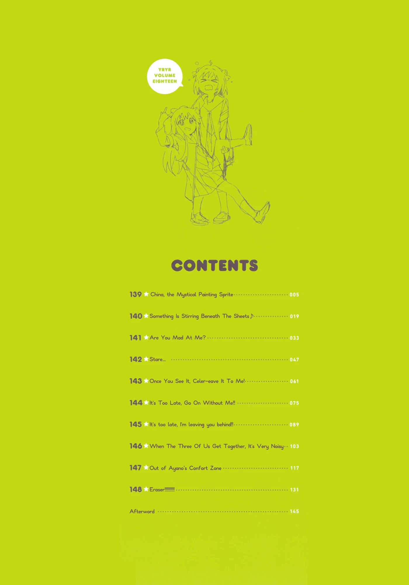 Yuru Yuri chapter 148.8 page 4