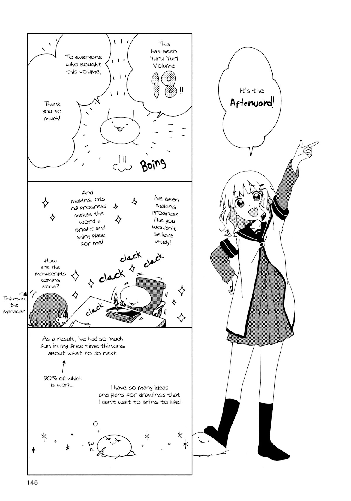 Yuru Yuri chapter 148.8 page 5