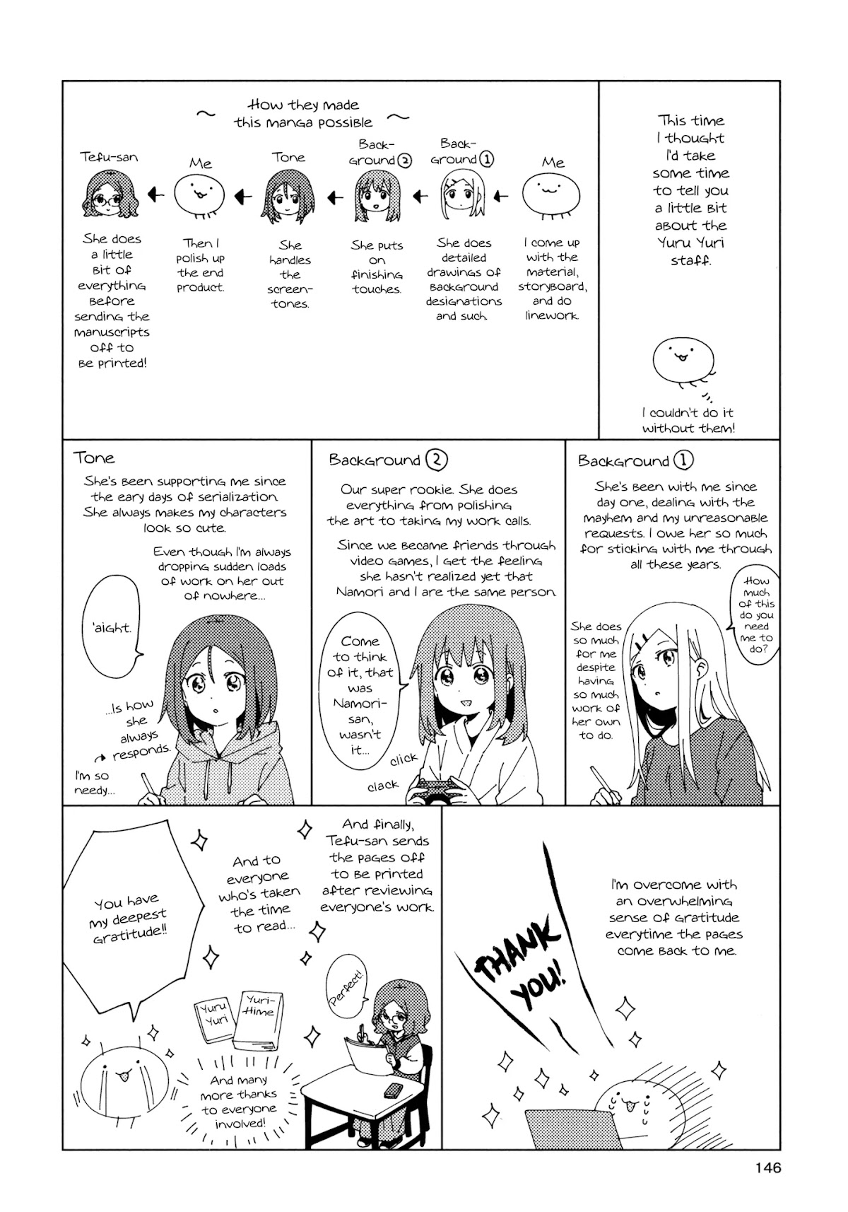 Yuru Yuri chapter 148.8 page 6