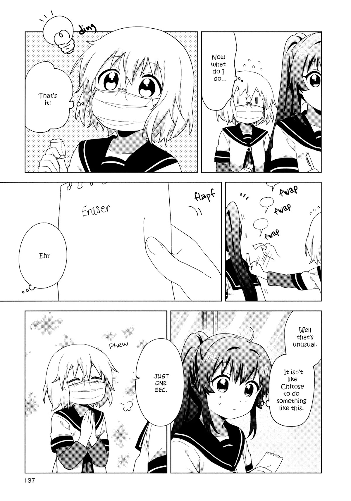 Yuru Yuri chapter 148 page 7
