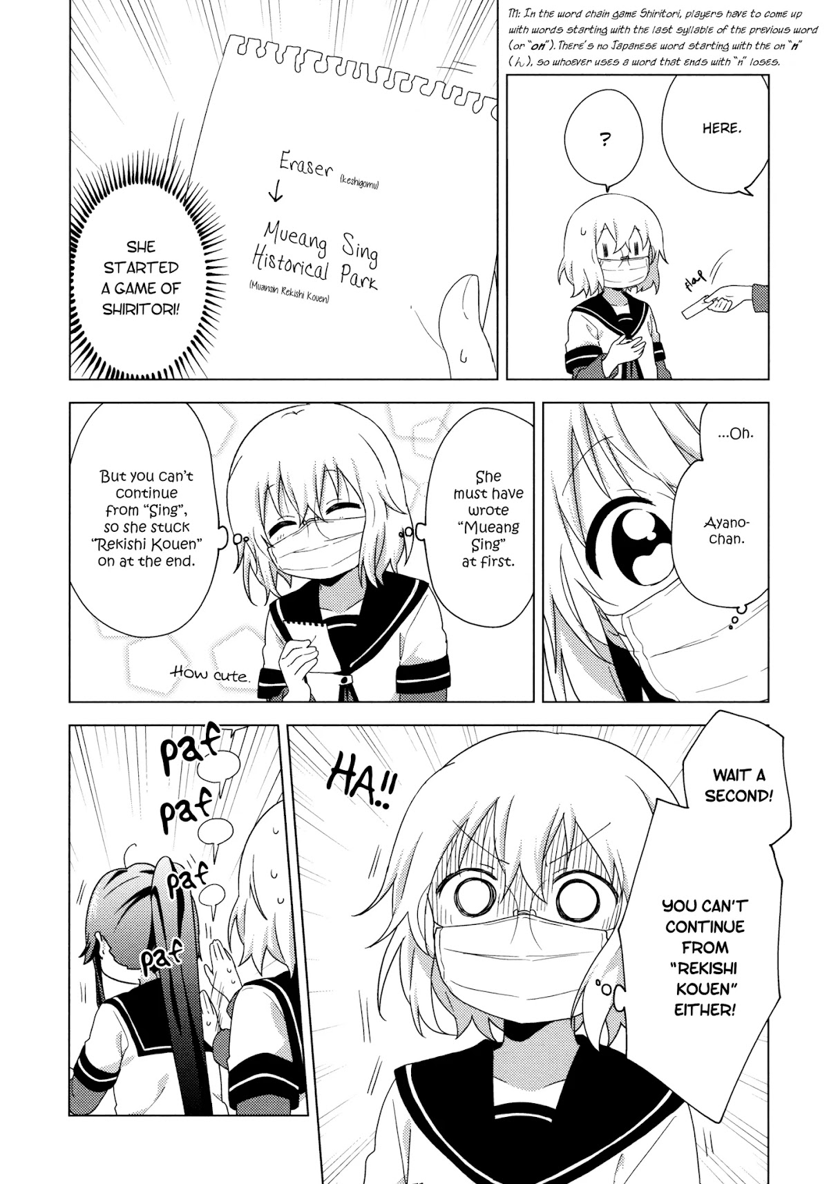 Yuru Yuri chapter 148 page 8