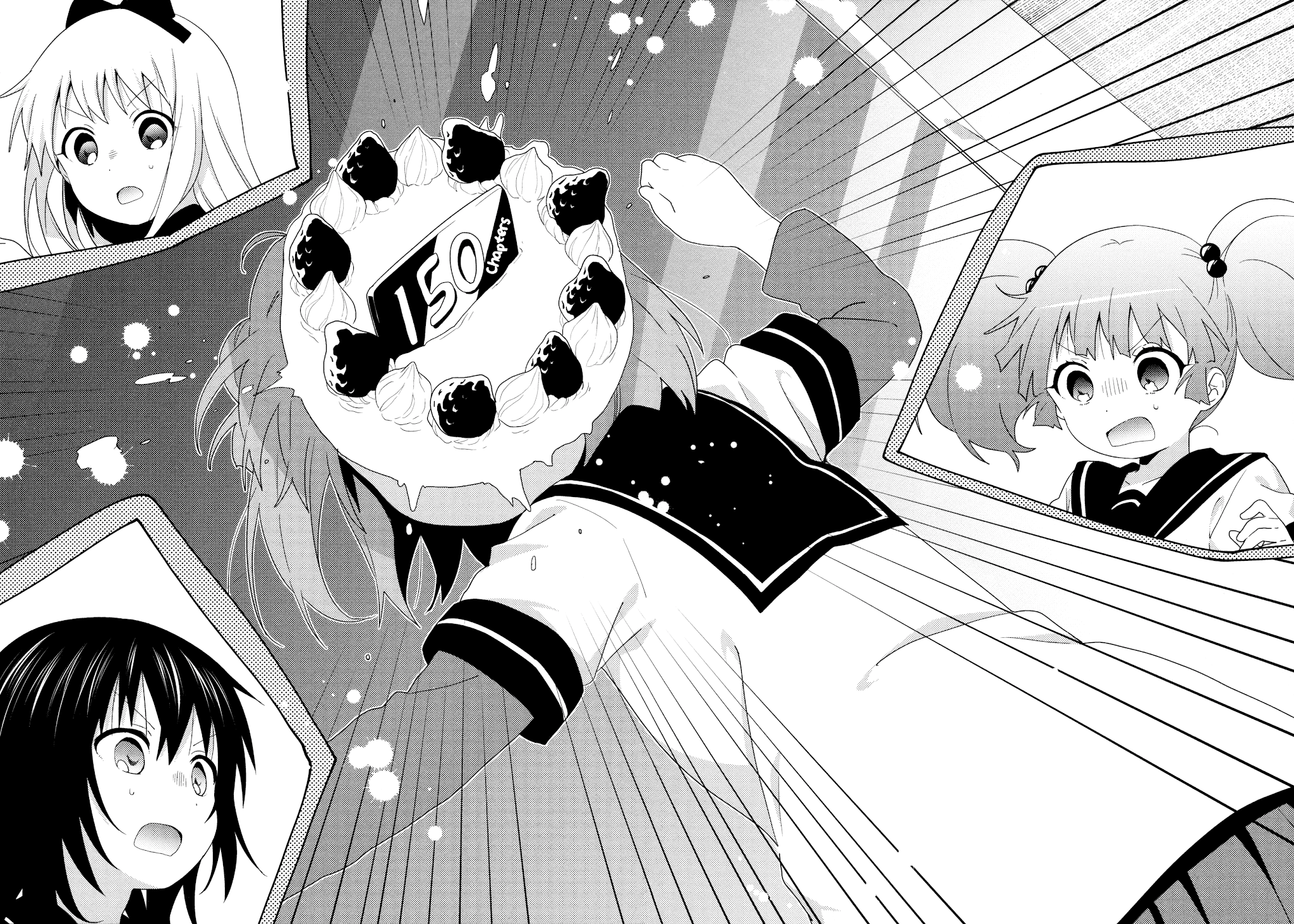 Yuru Yuri chapter 150 page 4