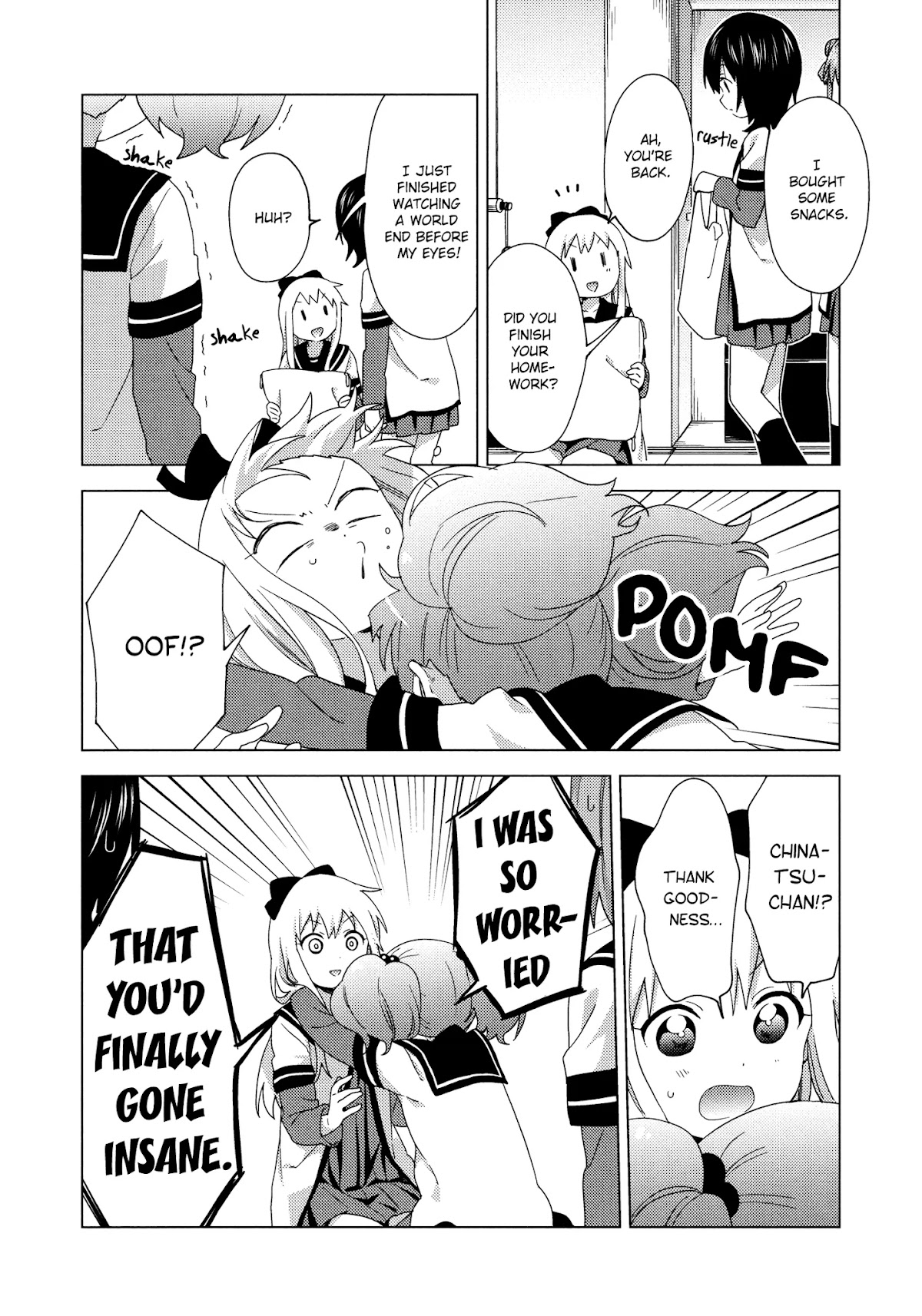 Yuru Yuri chapter 153 page 12