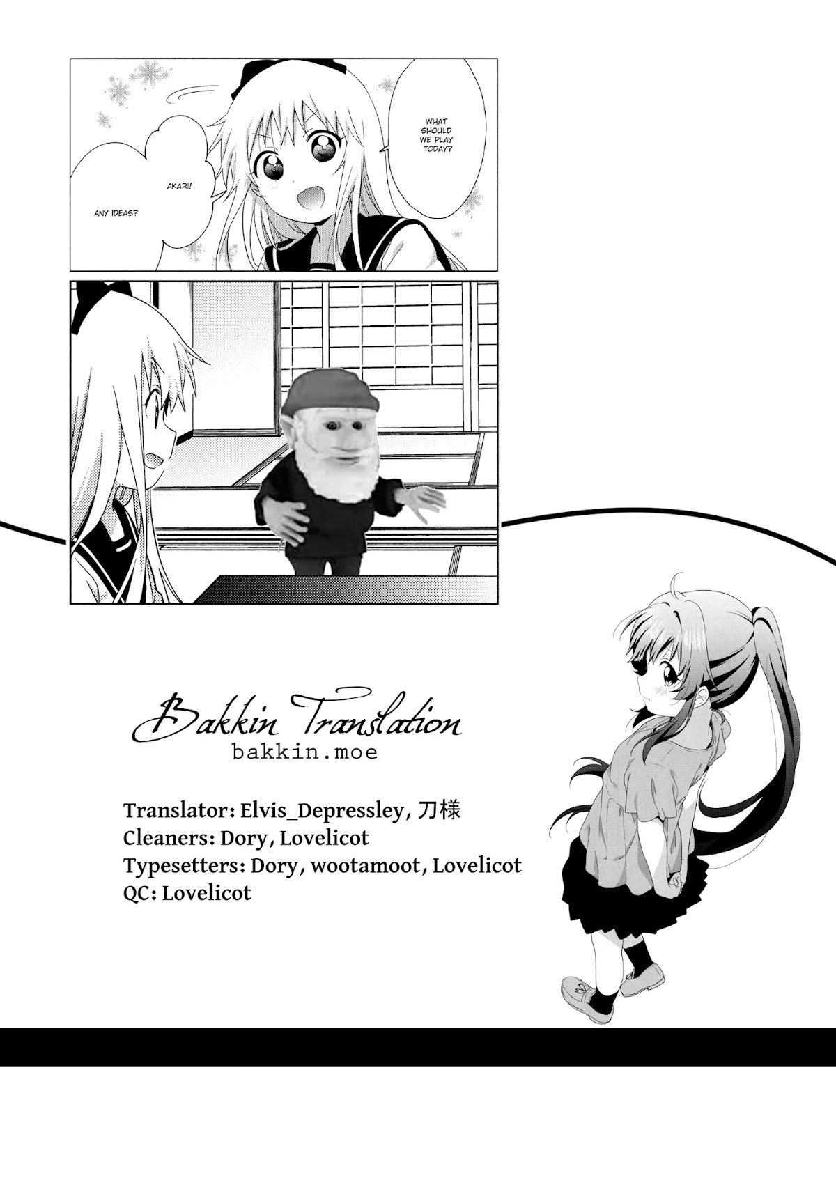 Yuru Yuri chapter 153 page 14