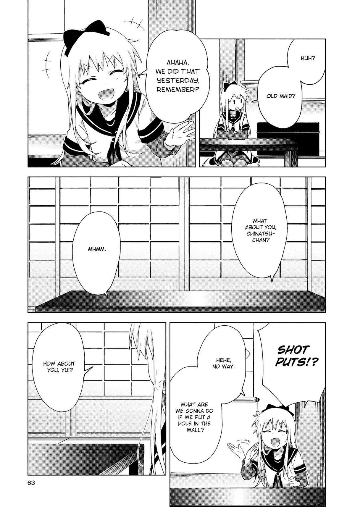 Yuru Yuri chapter 153 page 3