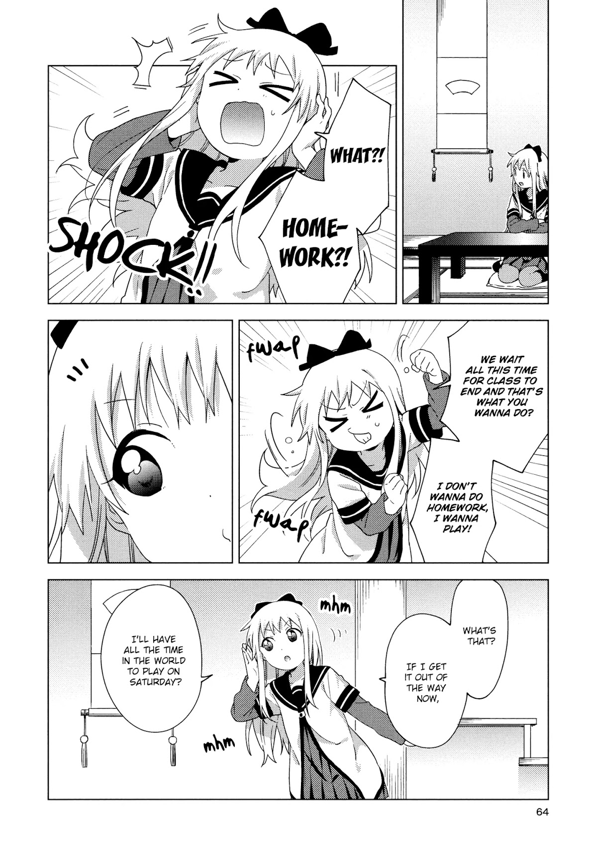 Yuru Yuri chapter 153 page 4