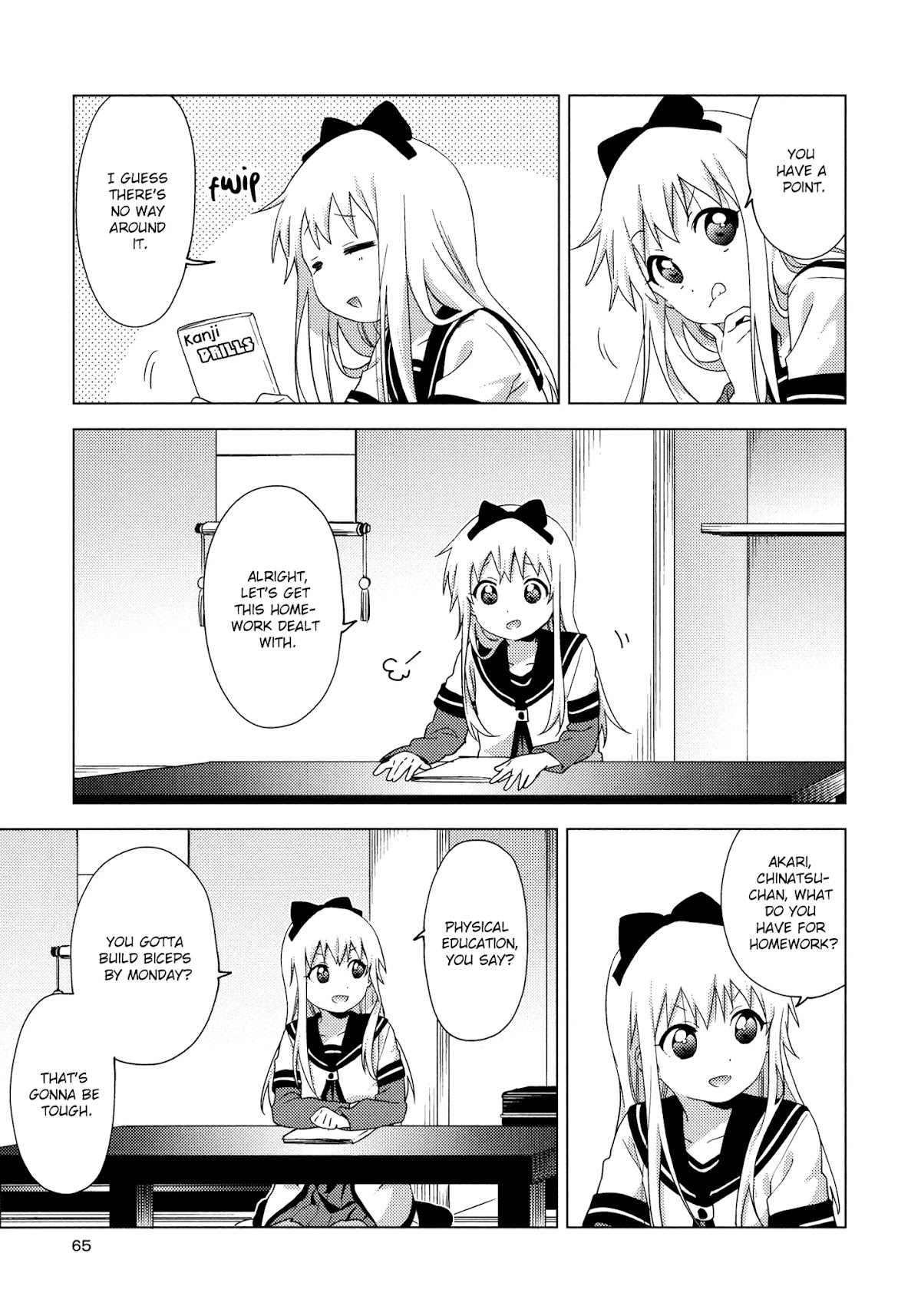 Yuru Yuri chapter 153 page 5