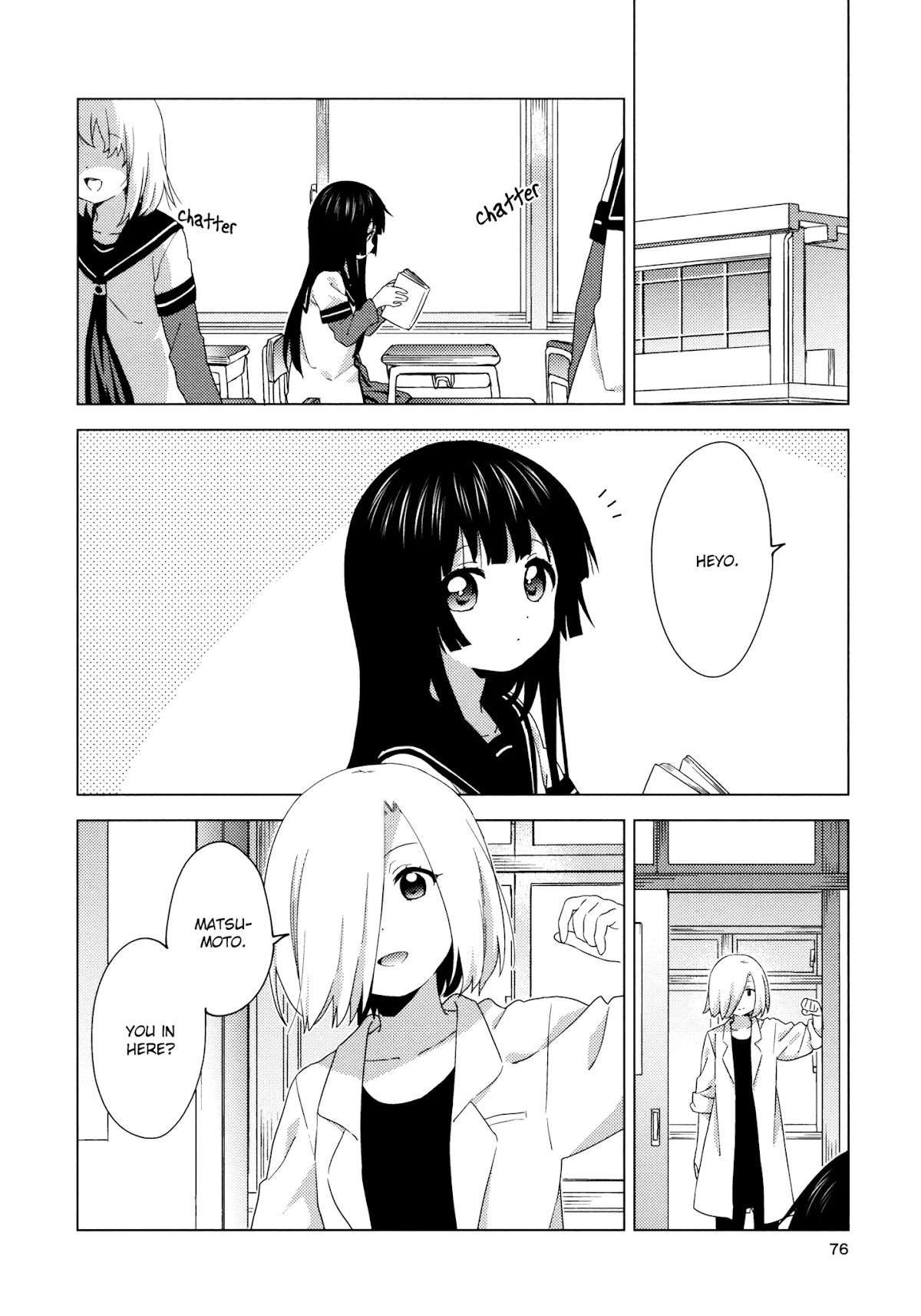 Yuru Yuri chapter 154 page 2