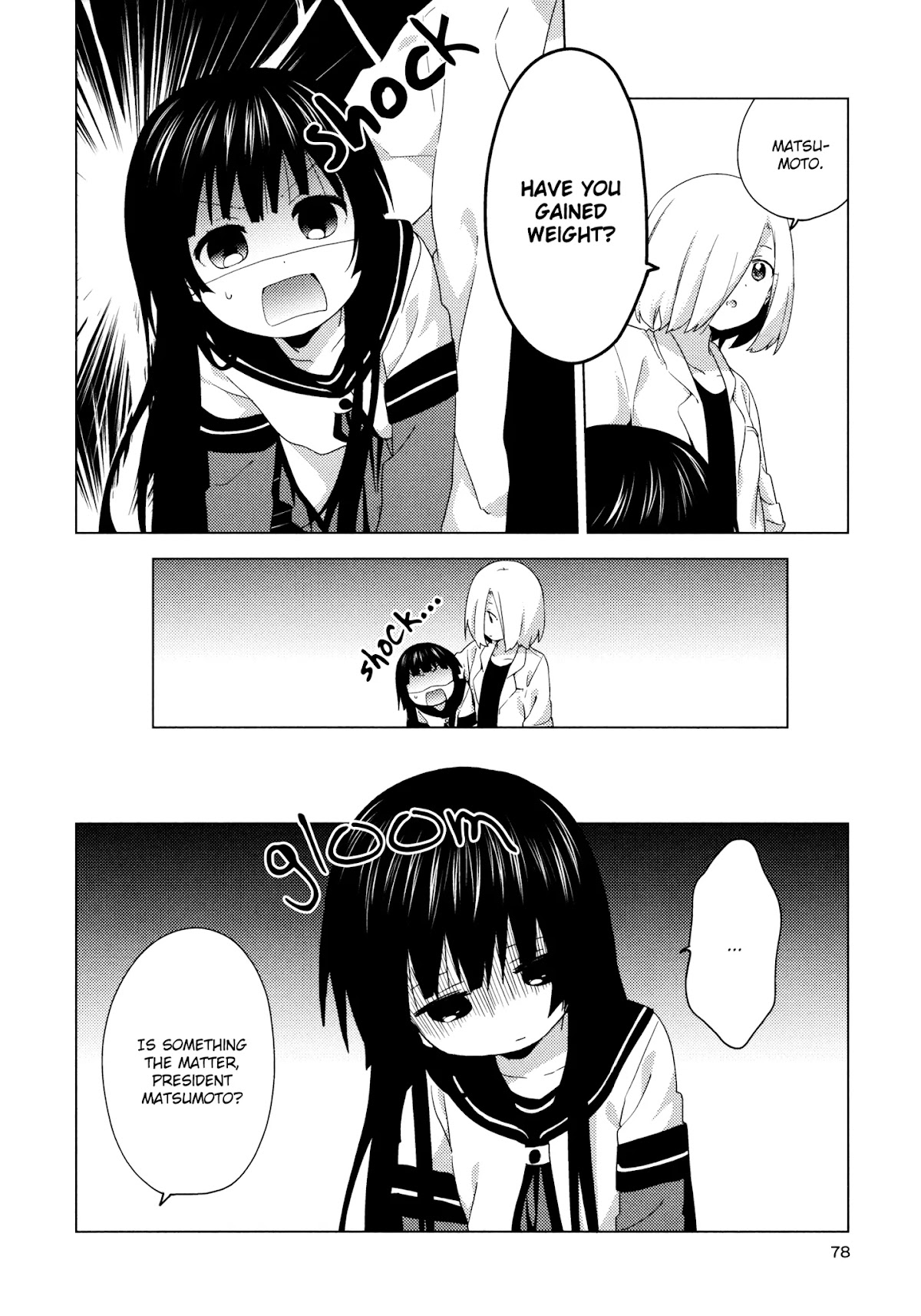 Yuru Yuri chapter 154 page 4