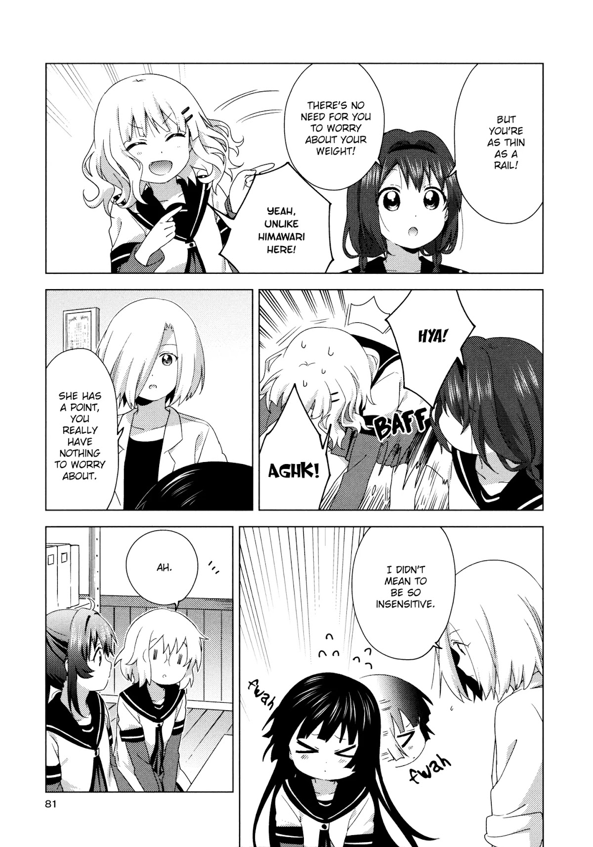 Yuru Yuri chapter 154 page 7