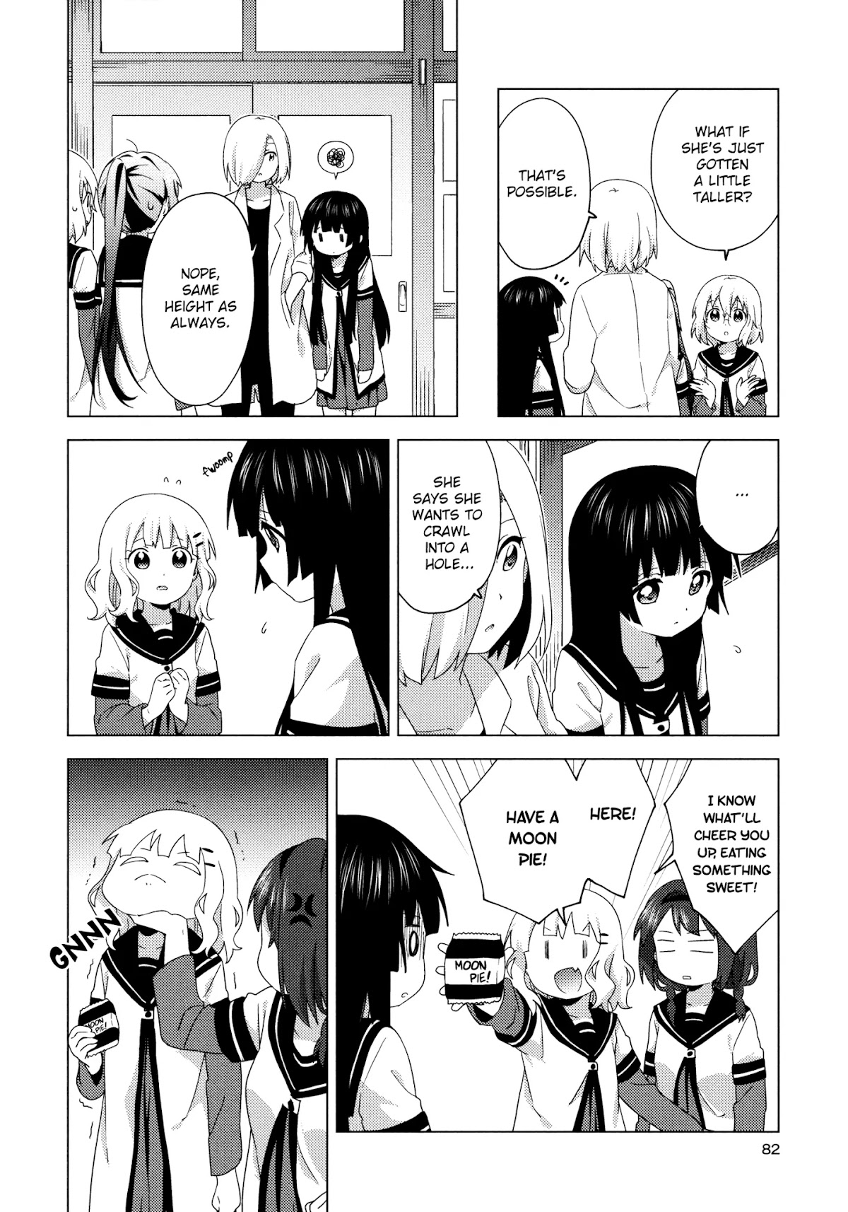 Yuru Yuri chapter 154 page 8