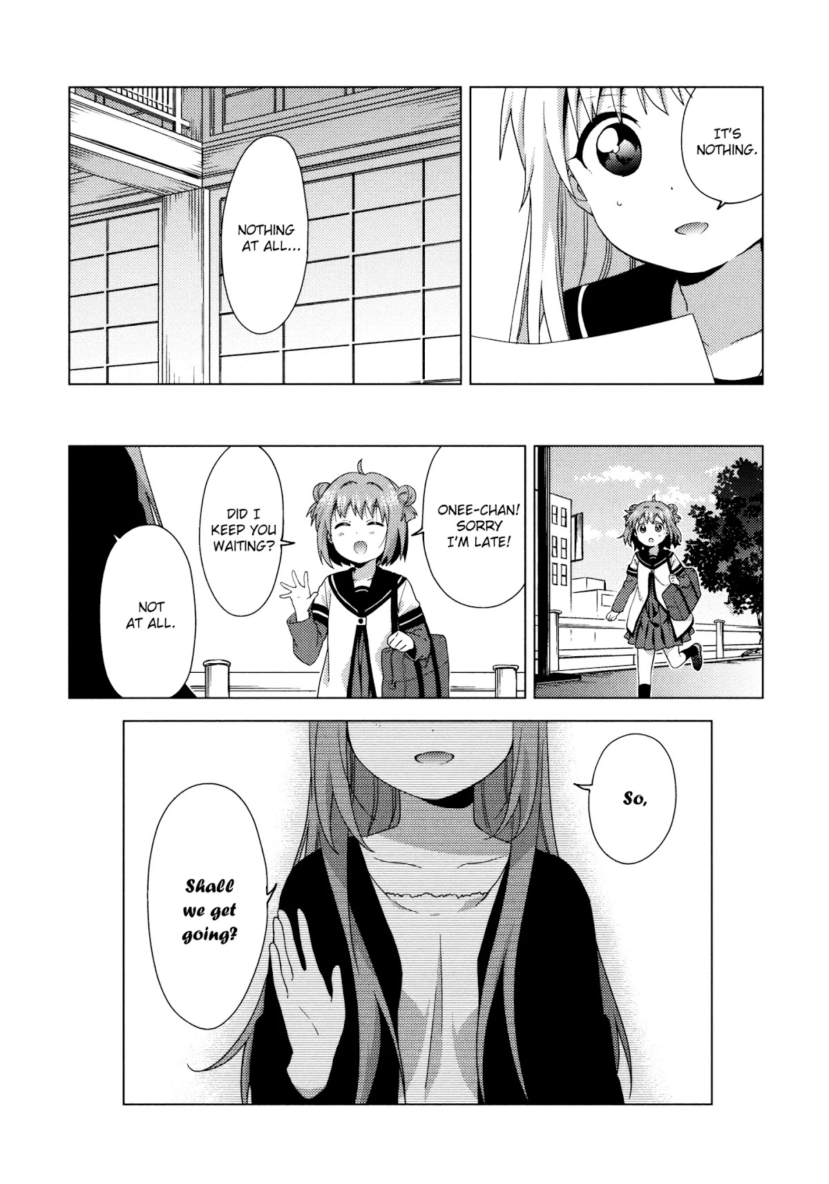 Yuru Yuri chapter 155 page 12
