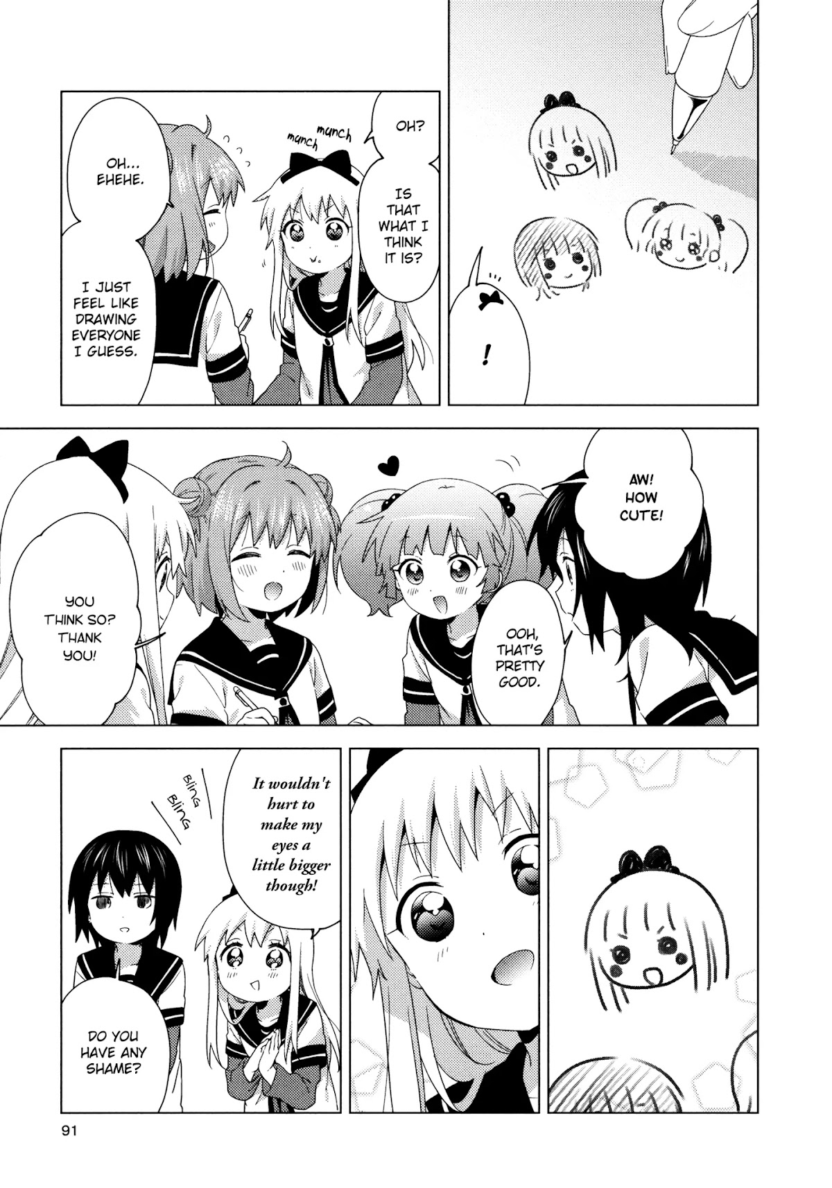 Yuru Yuri chapter 155 page 3