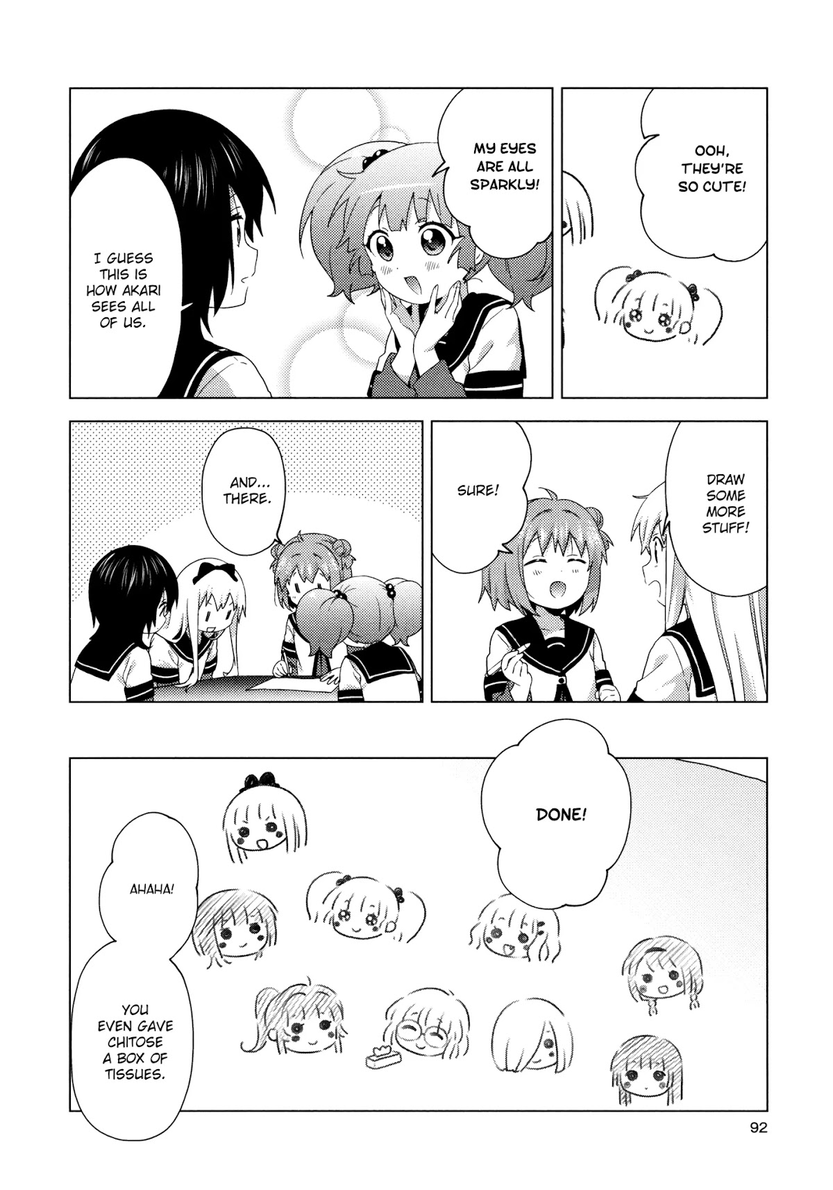 Yuru Yuri chapter 155 page 4