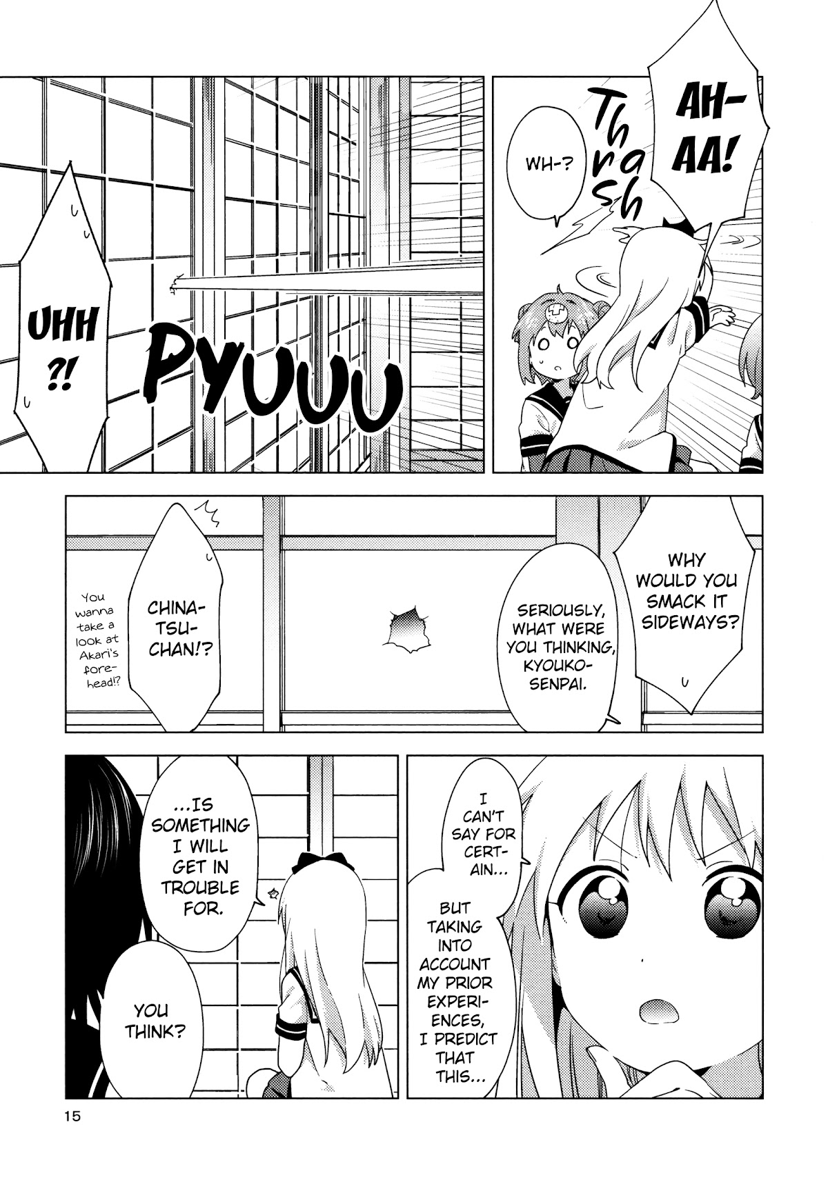 Yuru Yuri chapter 159 page 7