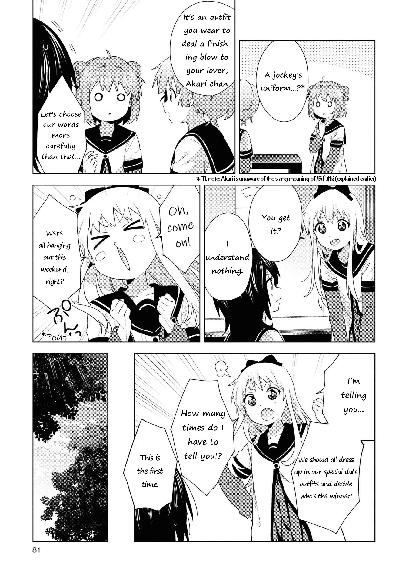Yuru Yuri chapter 164 page 3