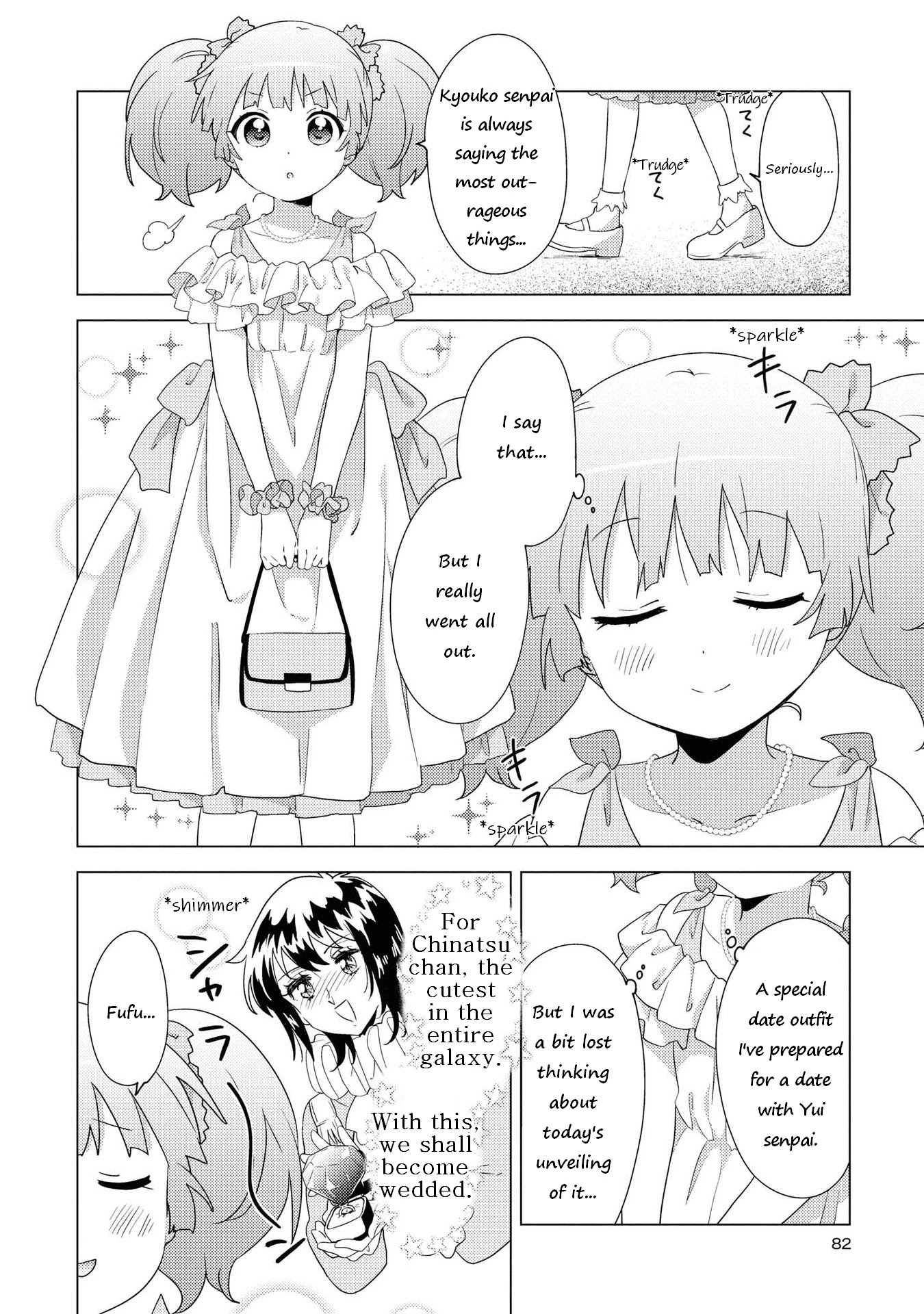 Yuru Yuri chapter 164 page 4