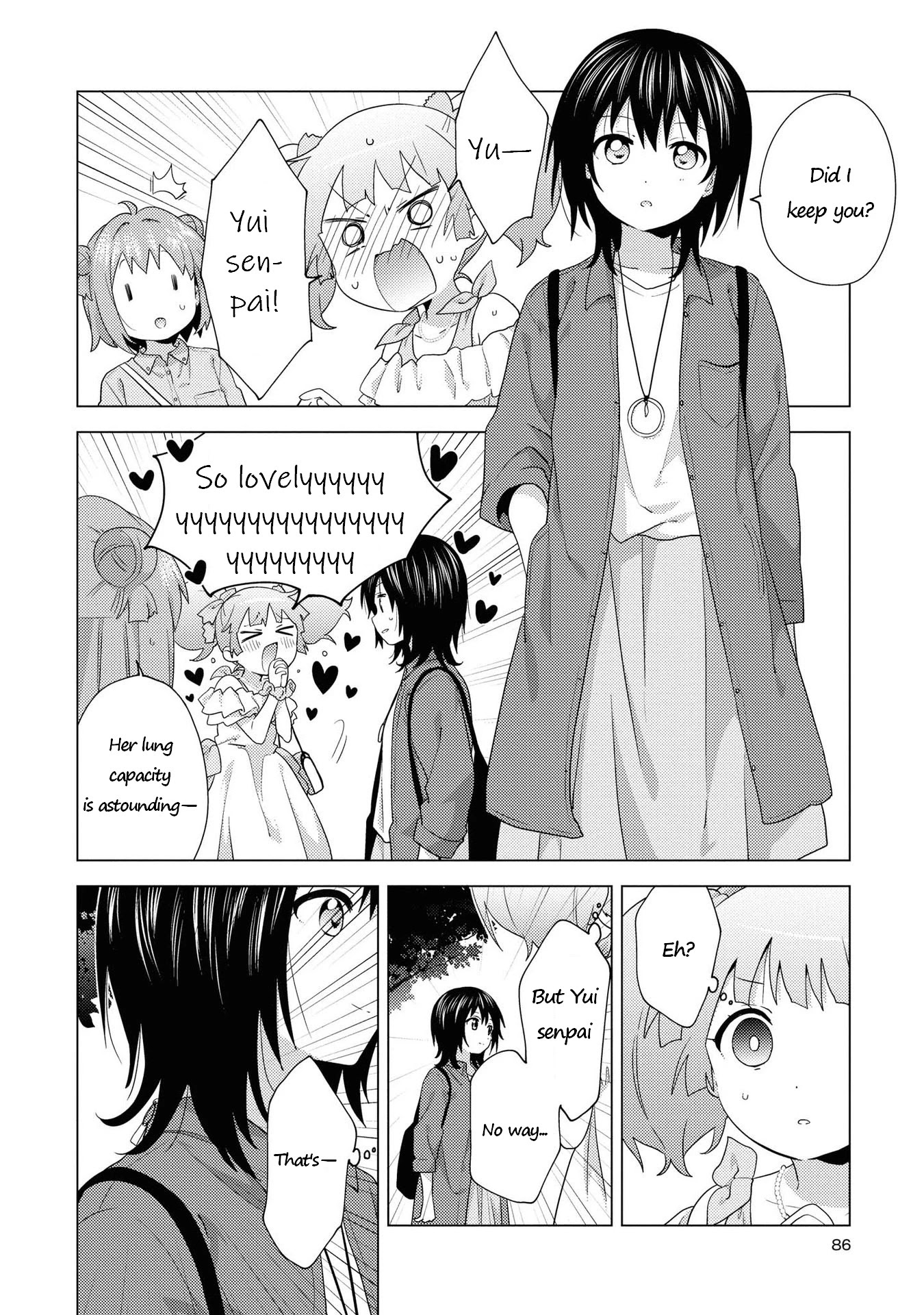 Yuru Yuri chapter 164 page 8