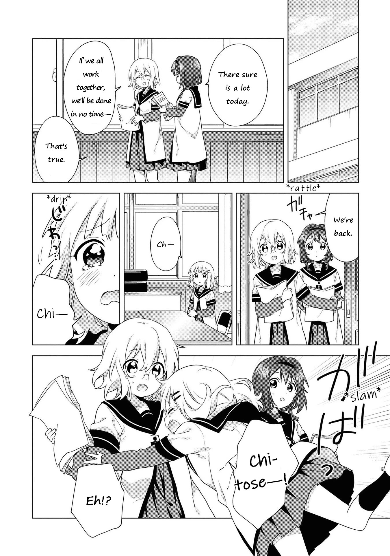 Yuru Yuri chapter 165 page 2