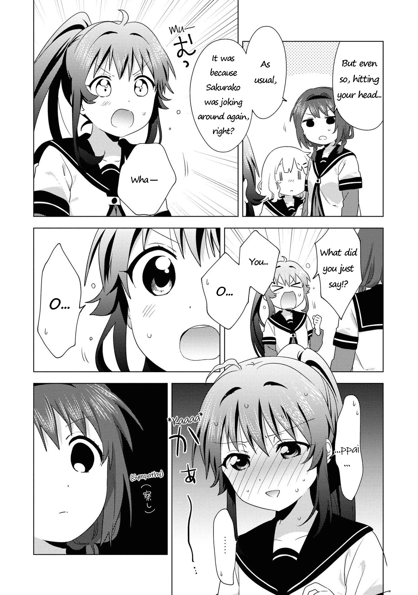 Yuru Yuri chapter 165 page 7