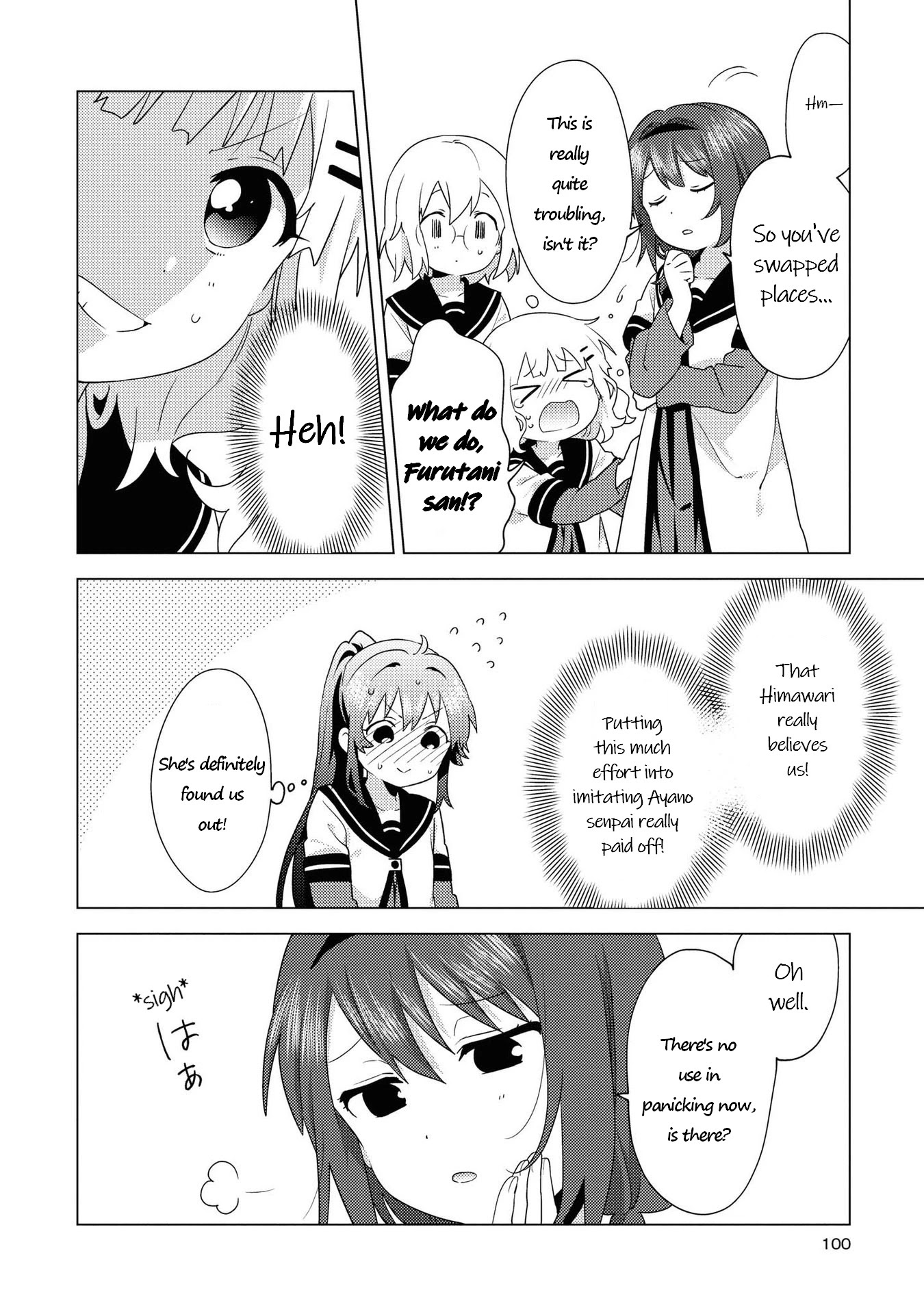 Yuru Yuri chapter 165 page 8