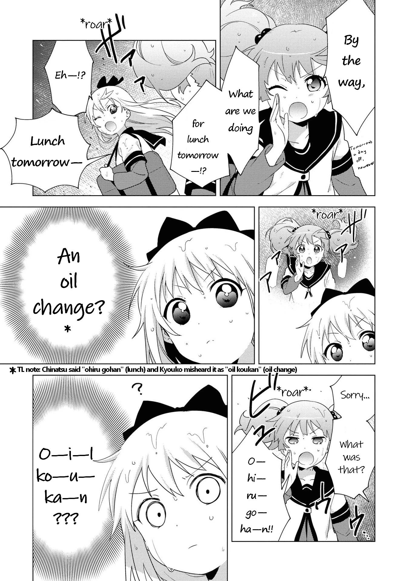 Yuru Yuri chapter 166 page 5