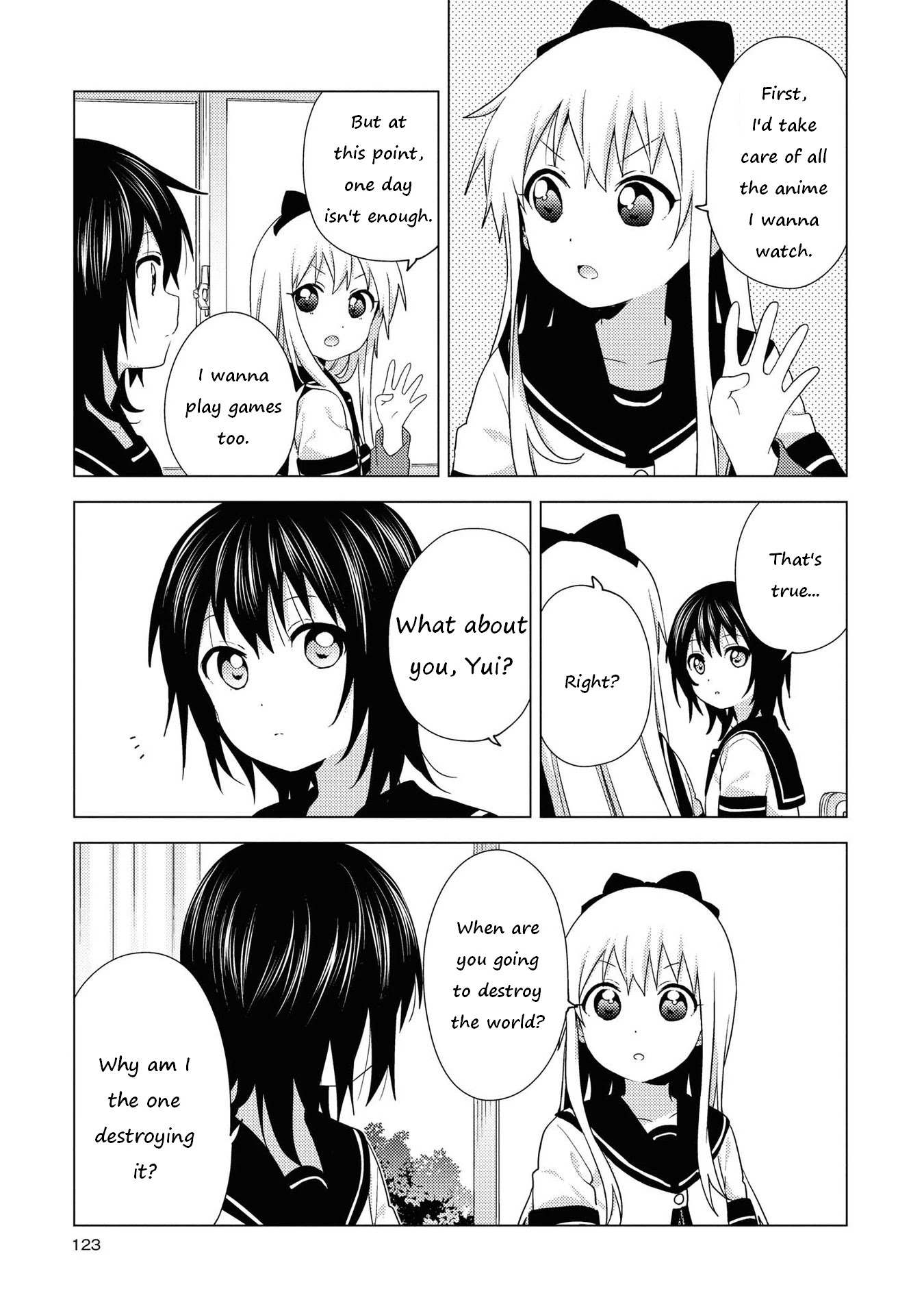 Yuru Yuri chapter 167 page 3